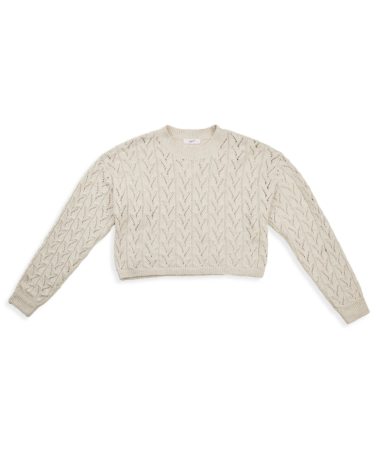 8apart Women Ada Cable Crew Sweater - Image 2