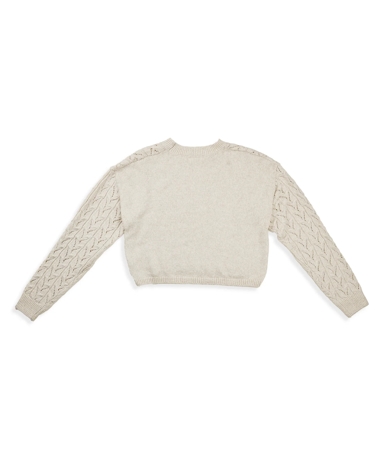8apart Women Ada Cable Crew Sweater - Image 3