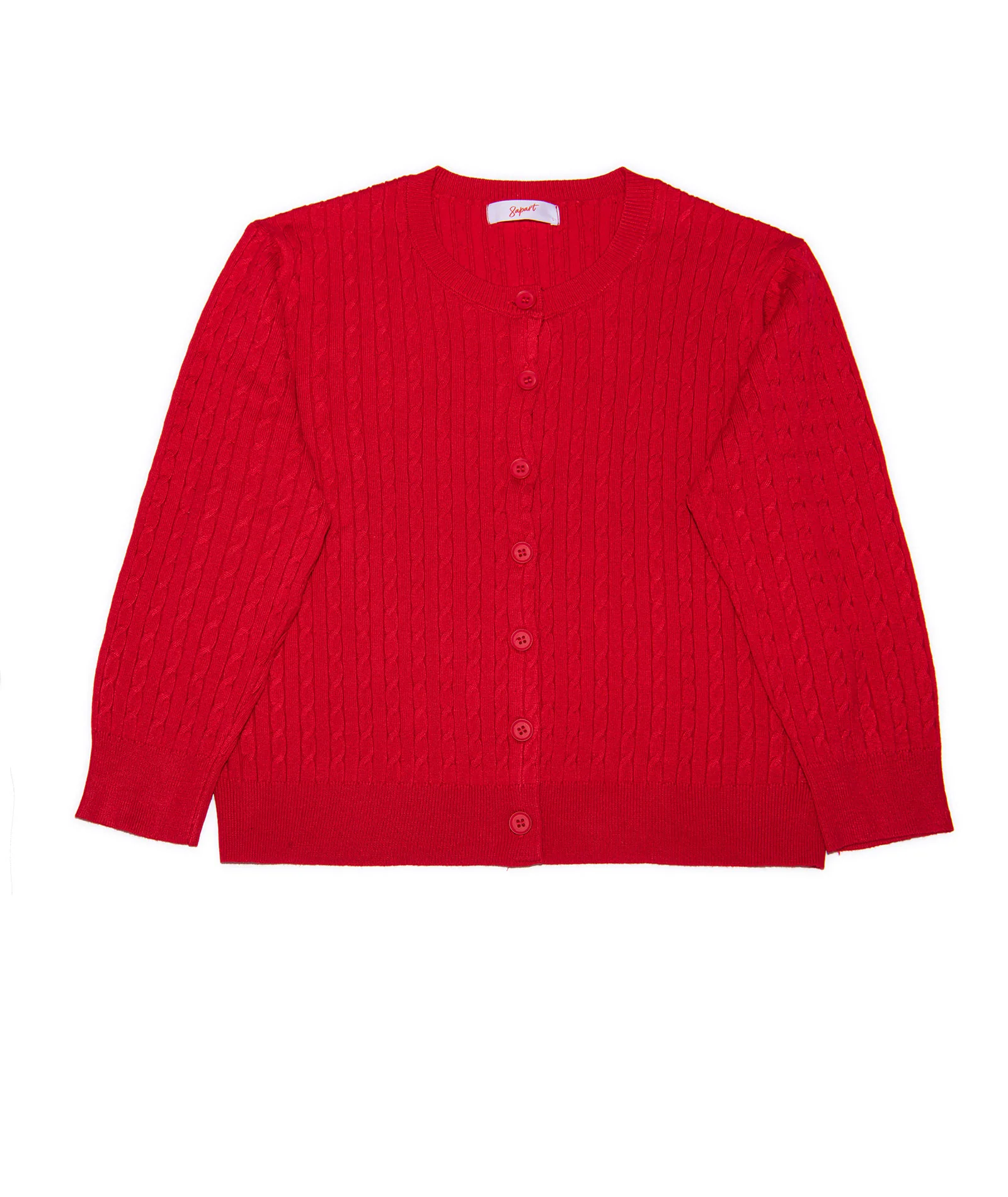 8apart Women Arden Cable Knit Cardigan - Image 3