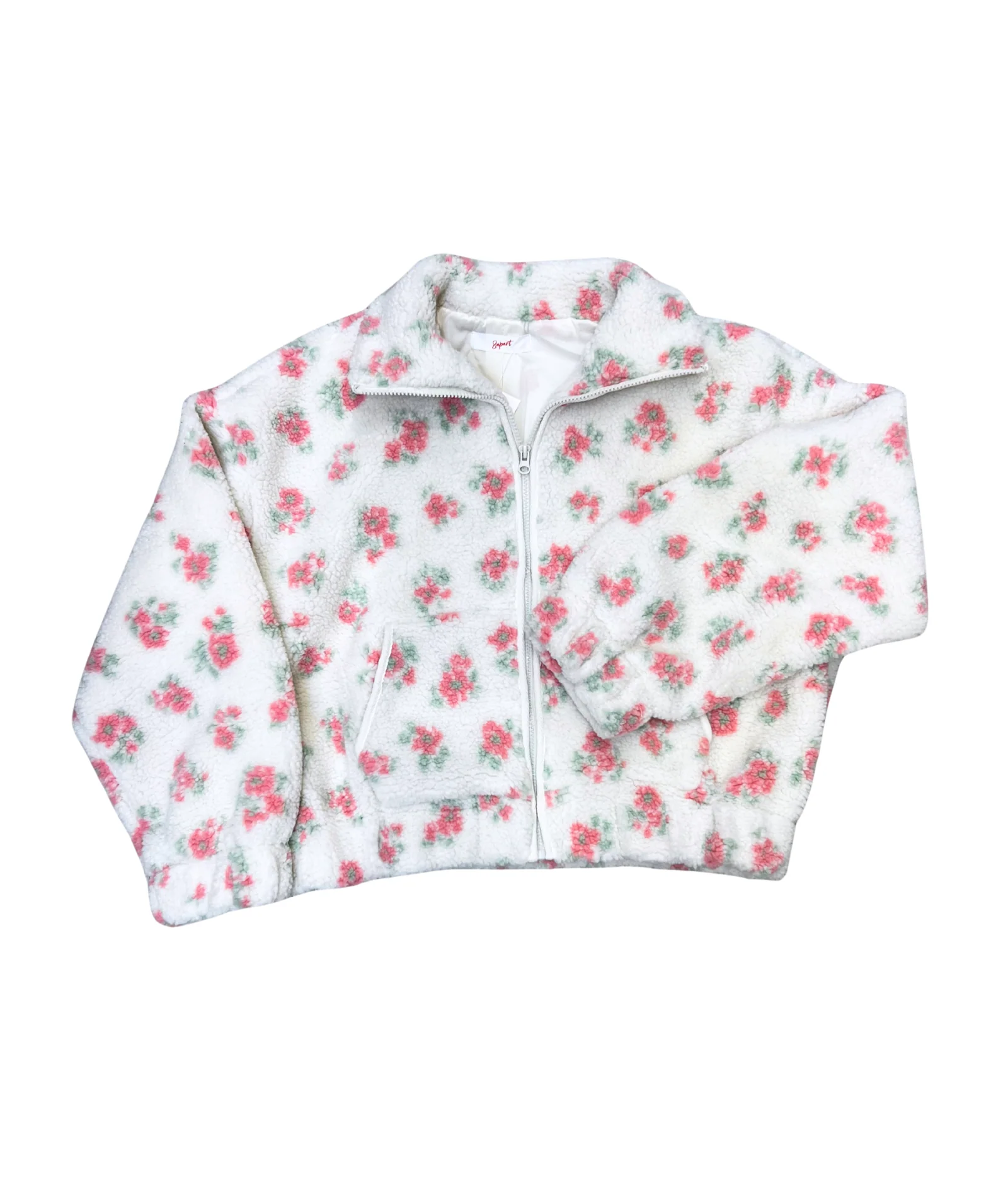 8apart Women Camille Ditsy Floral Fleece Jacket - Image 7