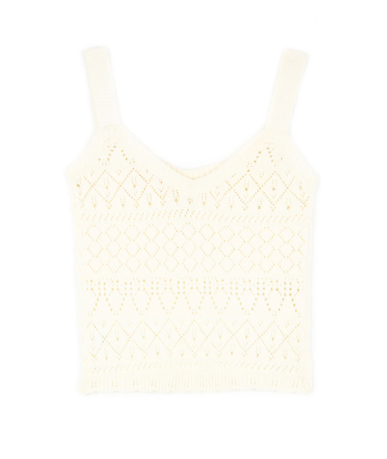 8apart Women Charlotte Ivory Sweater Tank - Image 4