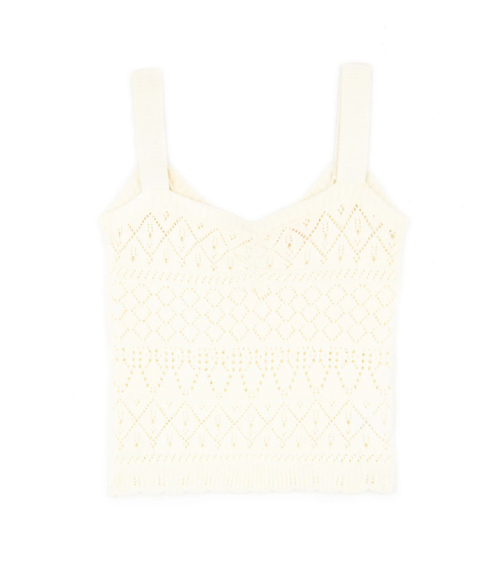 8apart Women Charlotte Ivory Sweater Tank - Image 5