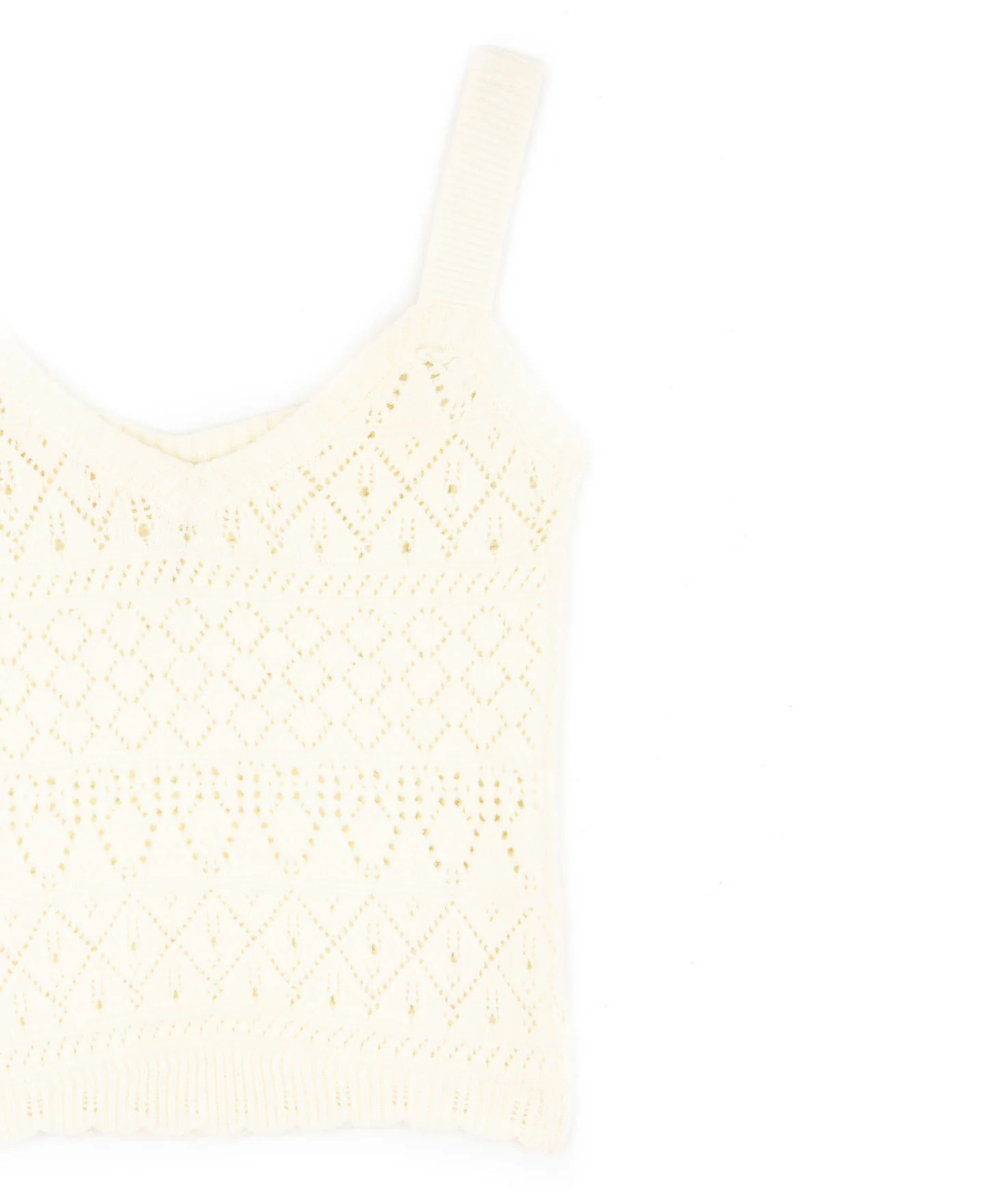 8apart Women Charlotte Ivory Sweater Tank - Image 6
