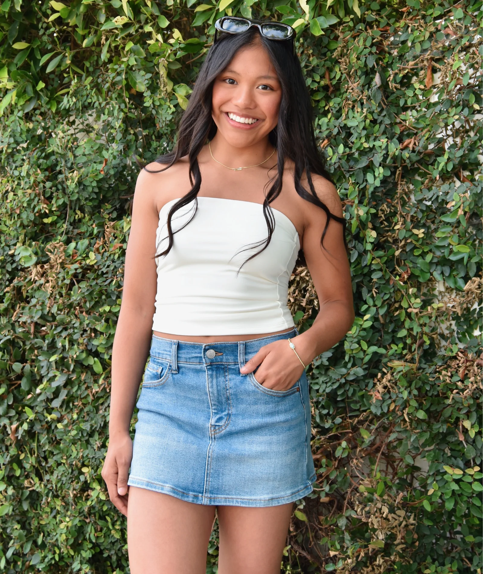 8apart Women Indio Double Layer Tube Top - Image 4