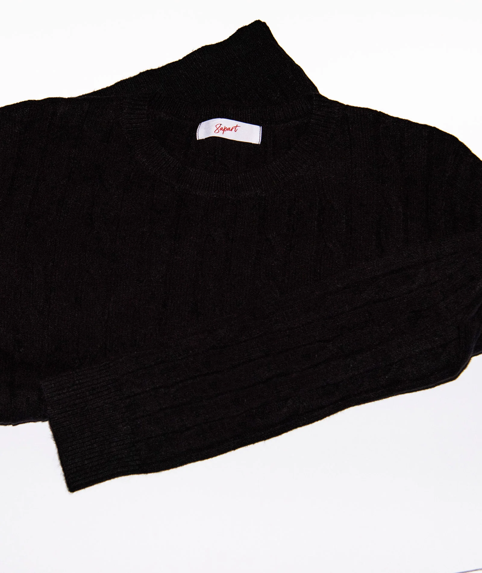 8apart Women Cleo Cable Crew Sweater - Image 7