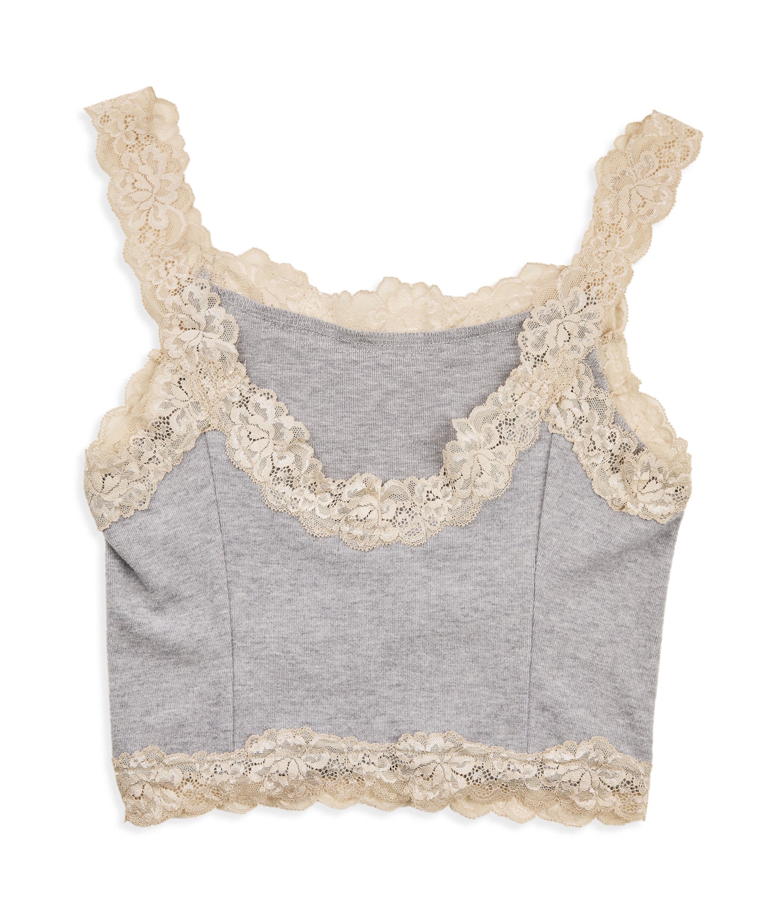 8apart Women Fitch Floral Lace Strap Crop Cami - Image 3