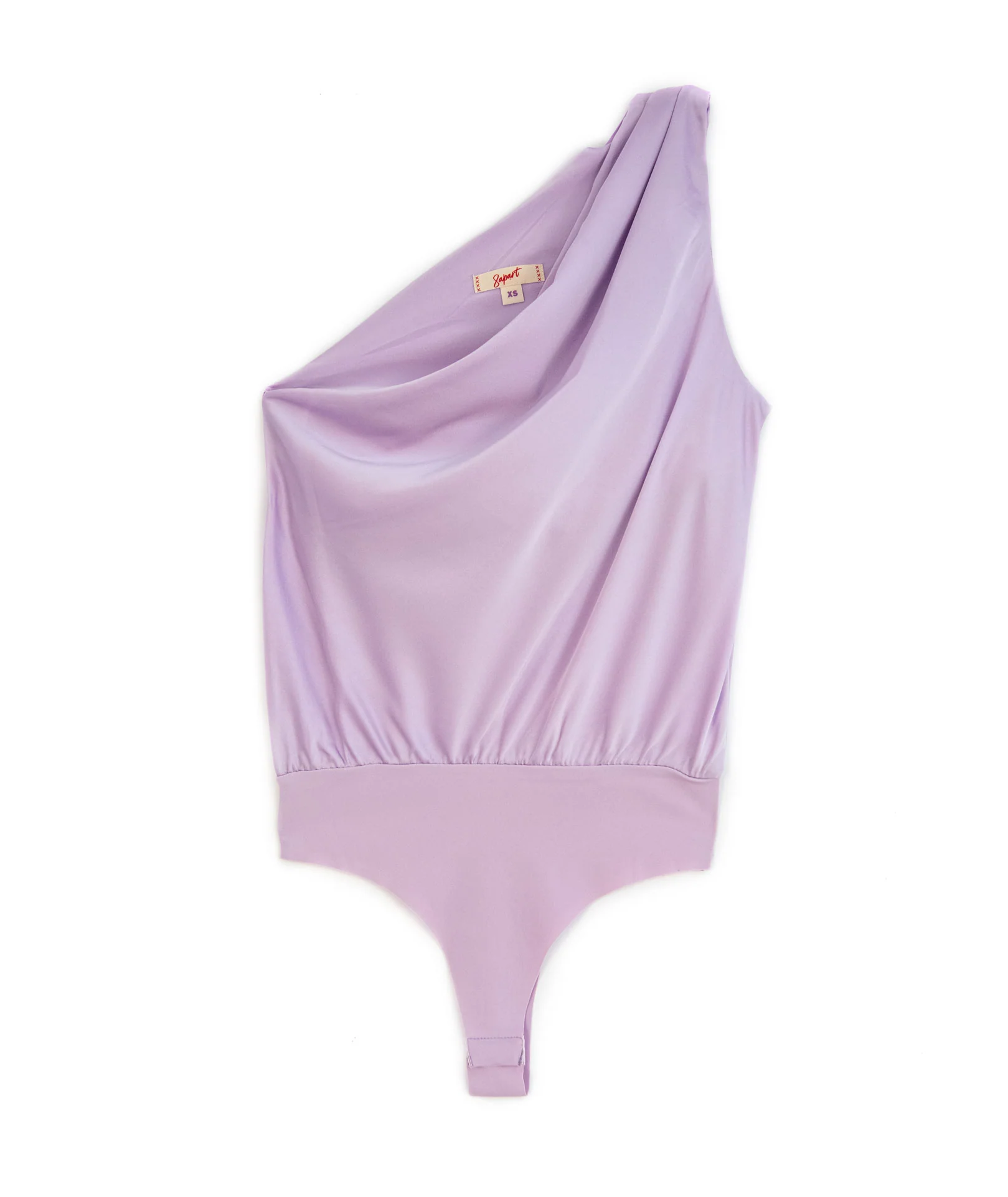 8apart Women Lilac Dolly One Shoulder Bodysuit - Image 5
