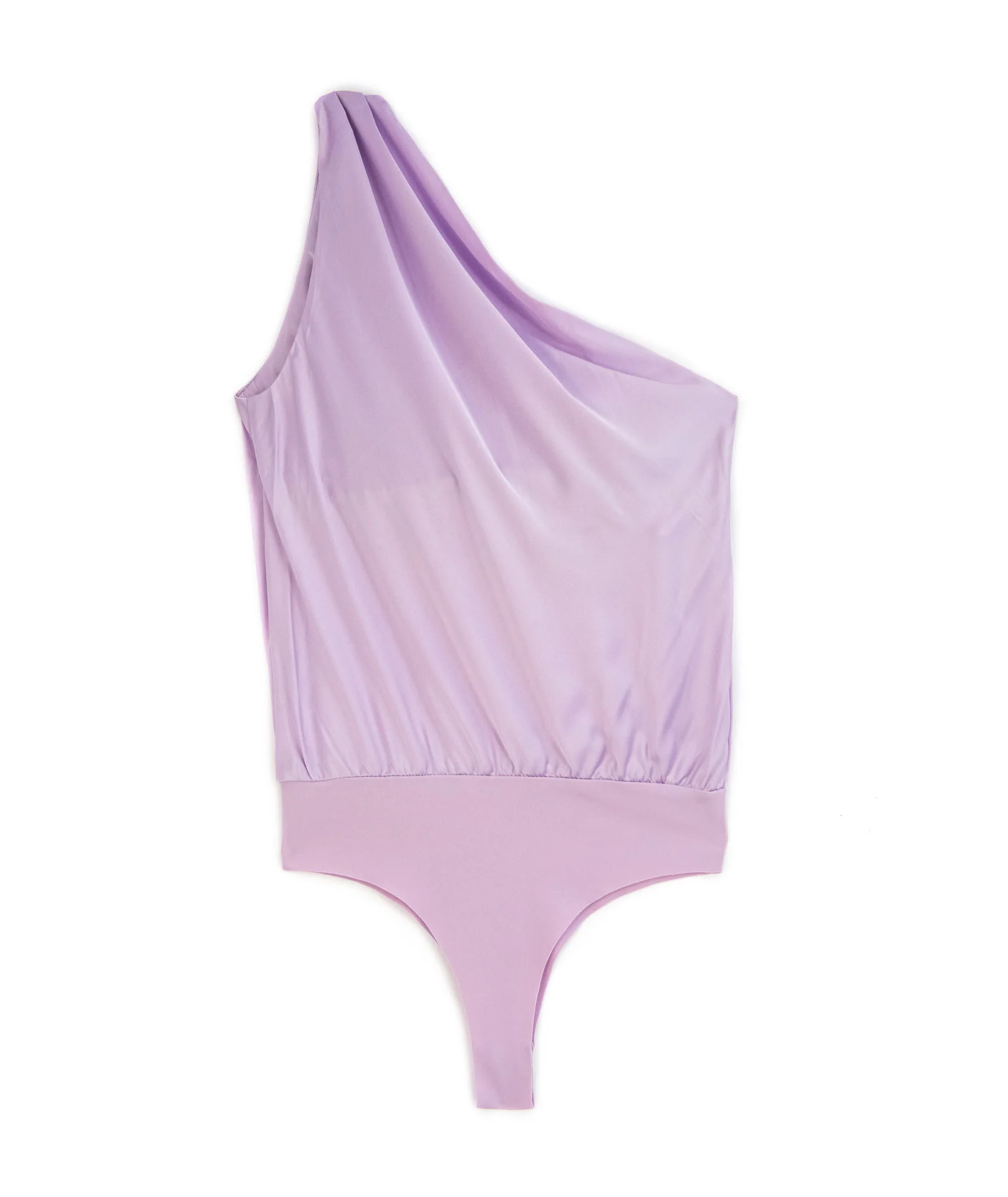 8apart Women Lilac Dolly One Shoulder Bodysuit - Image 6