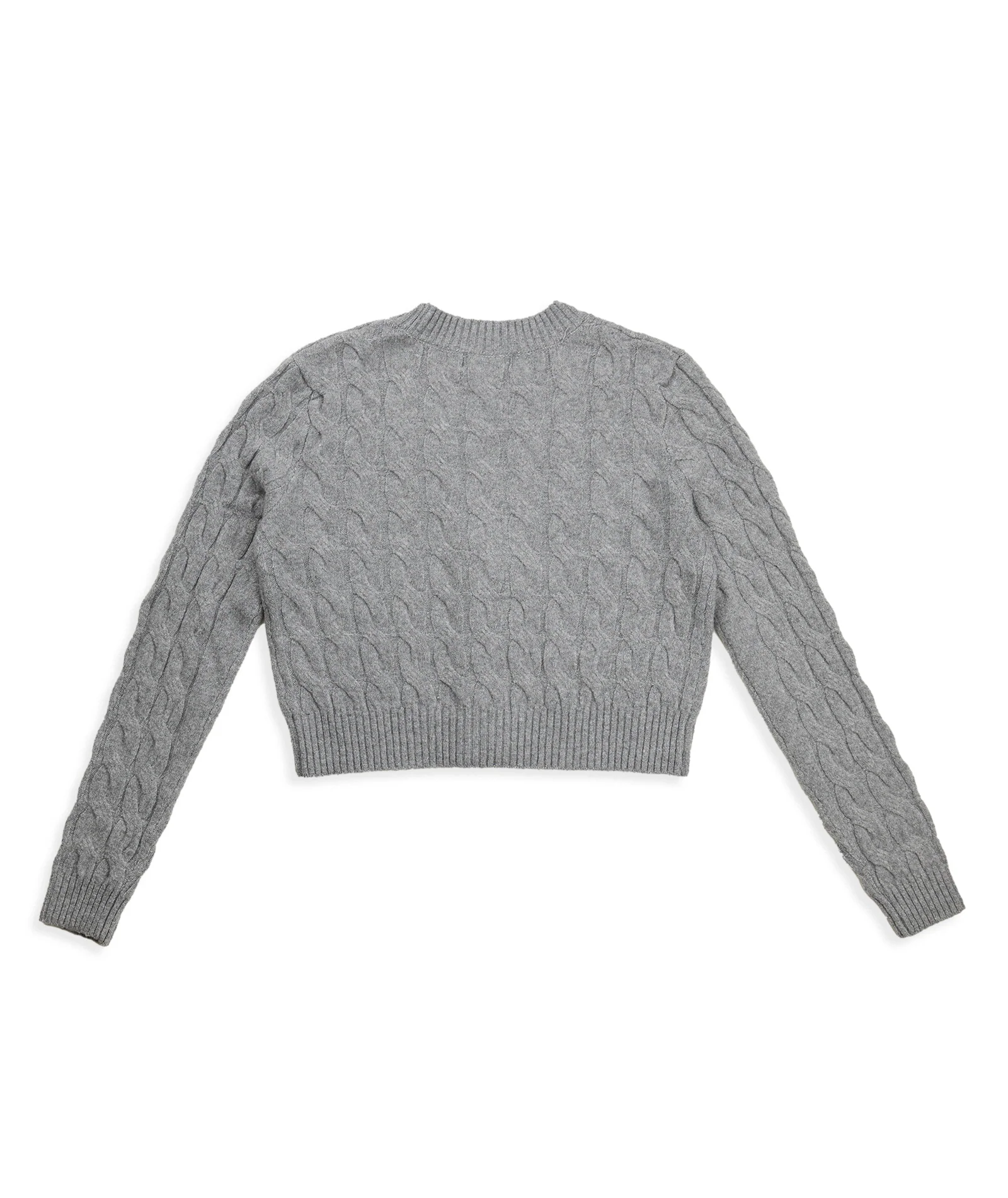 8apart Women Maisie Cable Cardigan Grey - Image 2