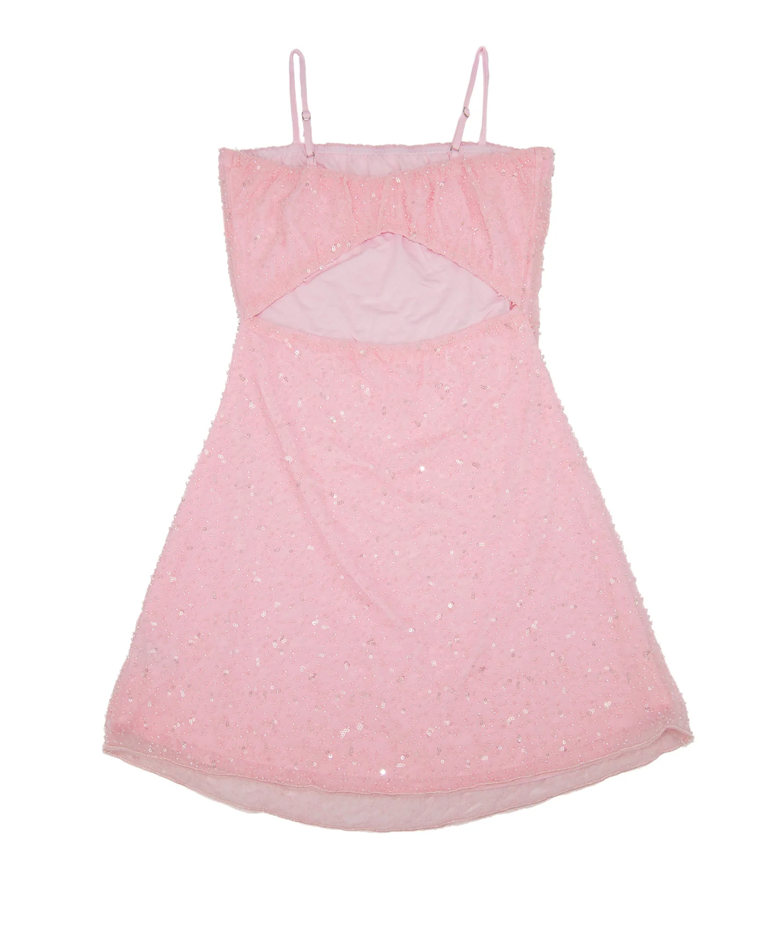 8apart Women Tatiana Mesh Beaded Mini Dress - Image 6