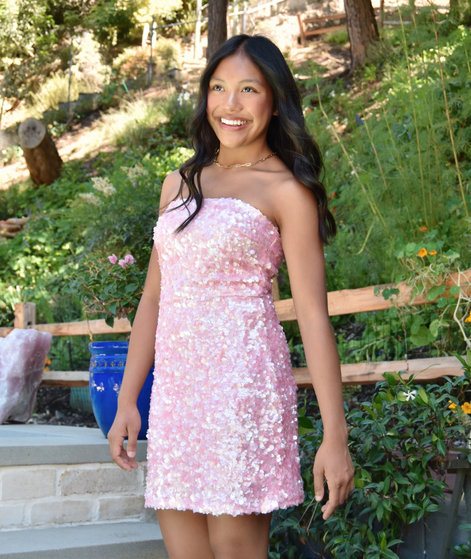 8apart Women Nadia Sequin Strapless Mini Dress - Image 4