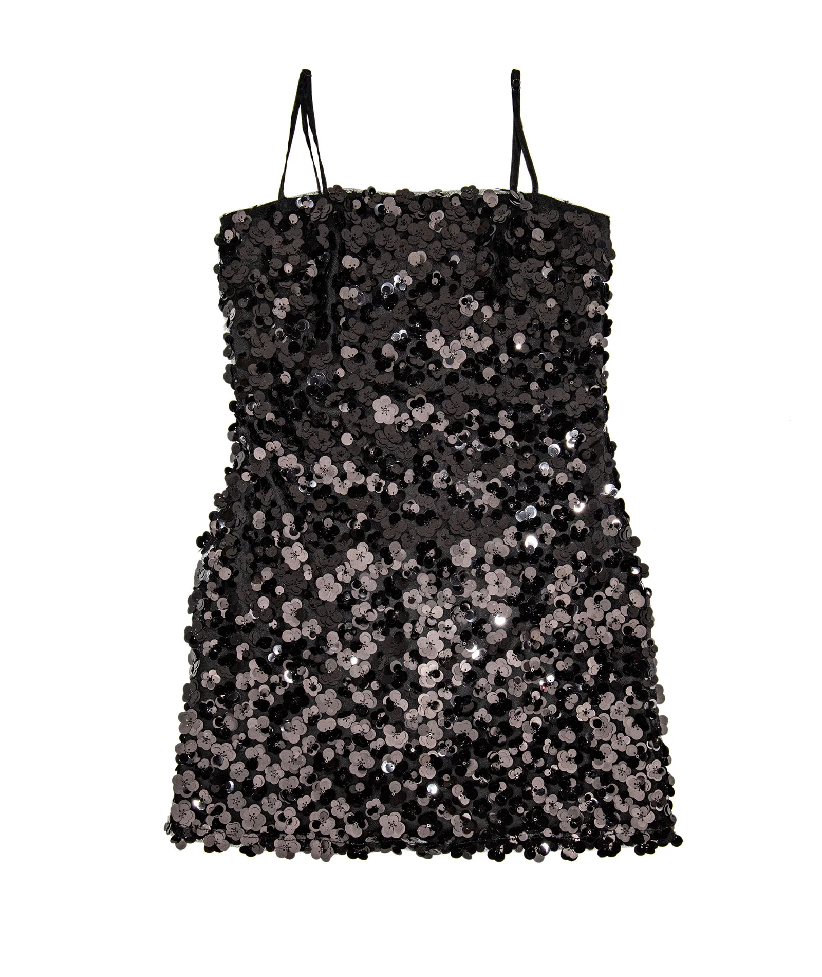 8apart Women Roxie Floral Sequin Mini Dress Black - Image 5