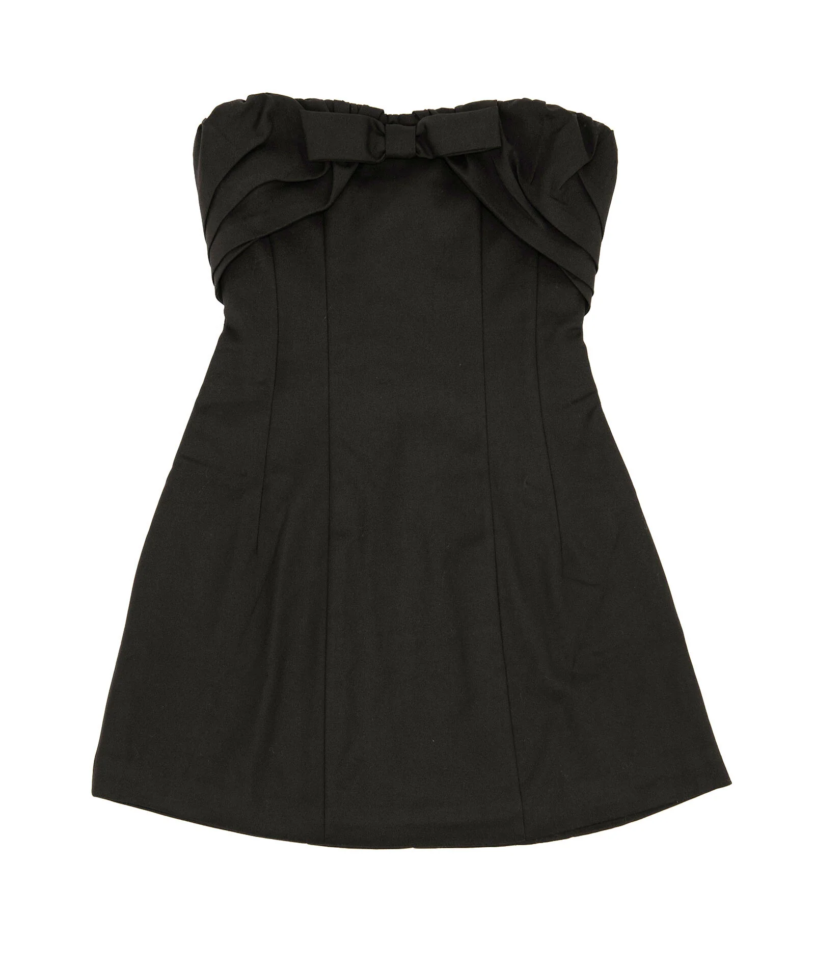 8apart Women Shay Pleated Ribbon Mini Dress - Image 5