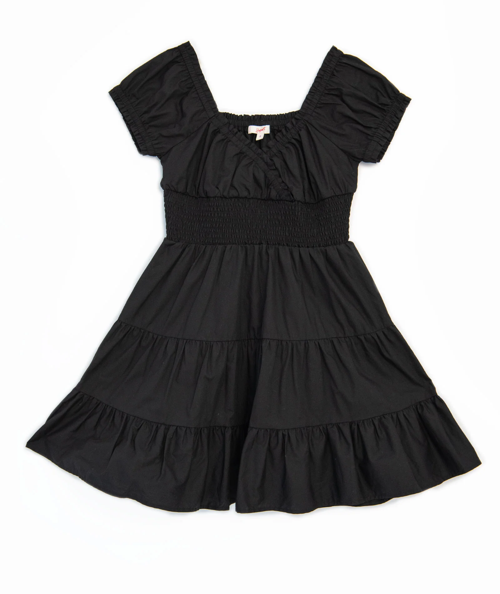 8apart Women Virginia Black Smocked Dress - Image 4