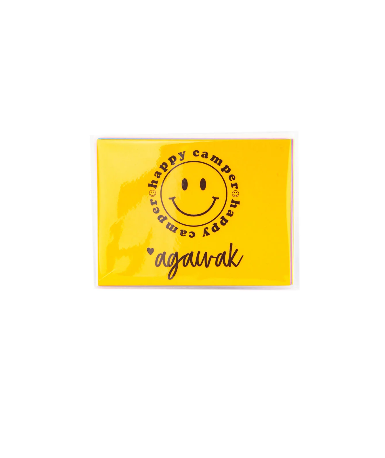 A Wink and a Nod Folded Neon Notecards Pack of 8 - Image 5