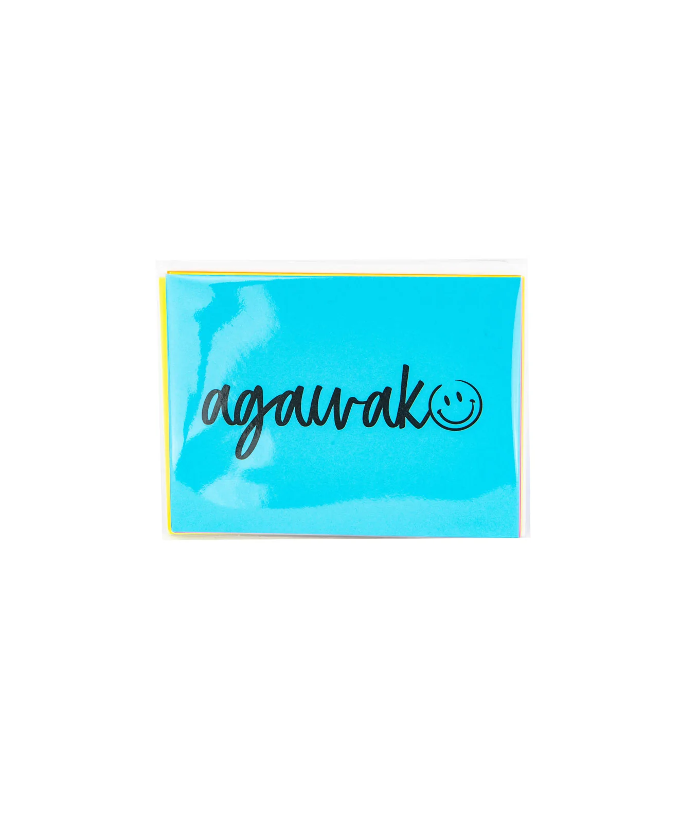 A Wink and a Nod Folded Neon Notecards Pack of 8 - Image 6