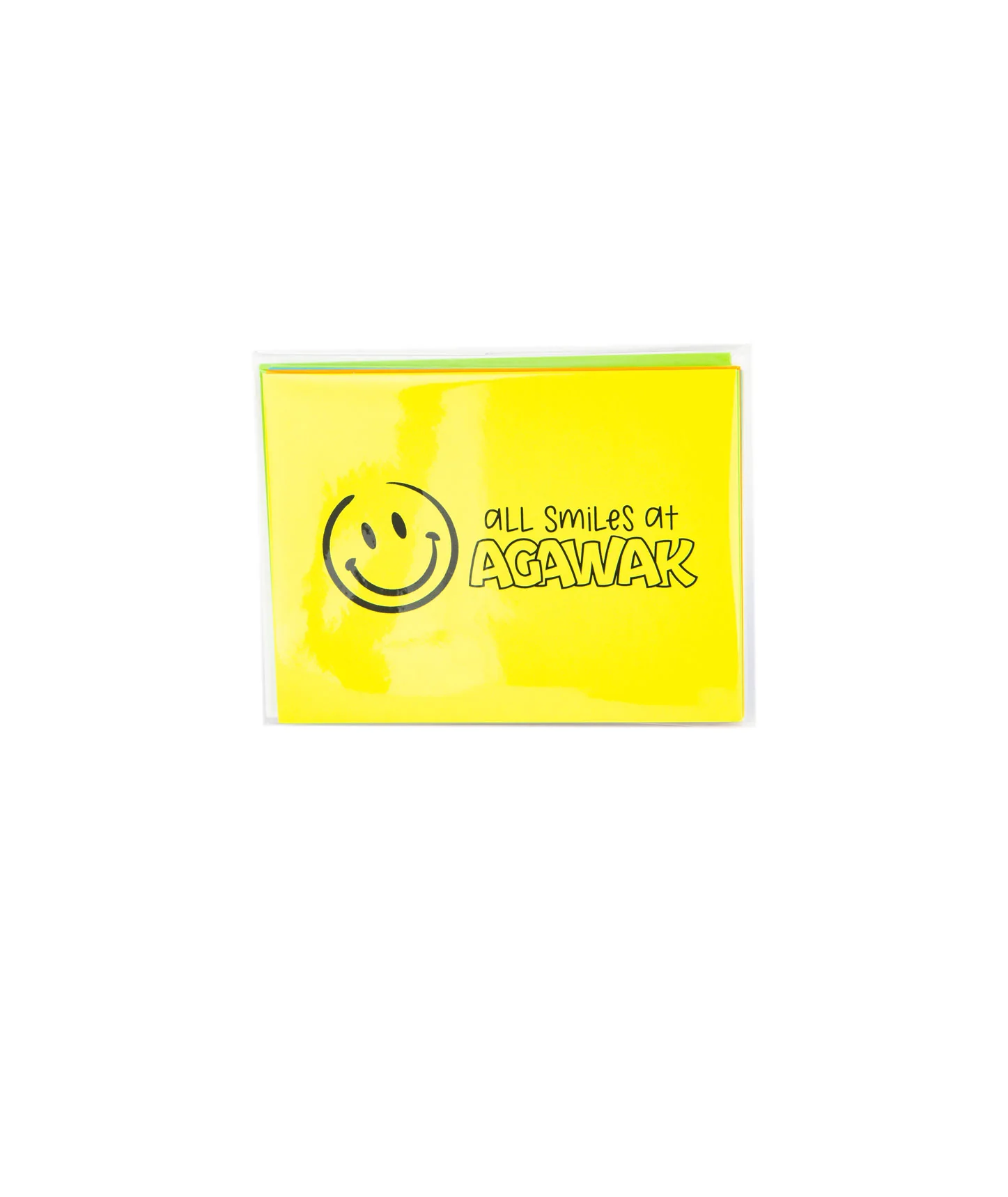 A Wink and a Nod Folded Neon Notecards Pack of 8 - Image 9