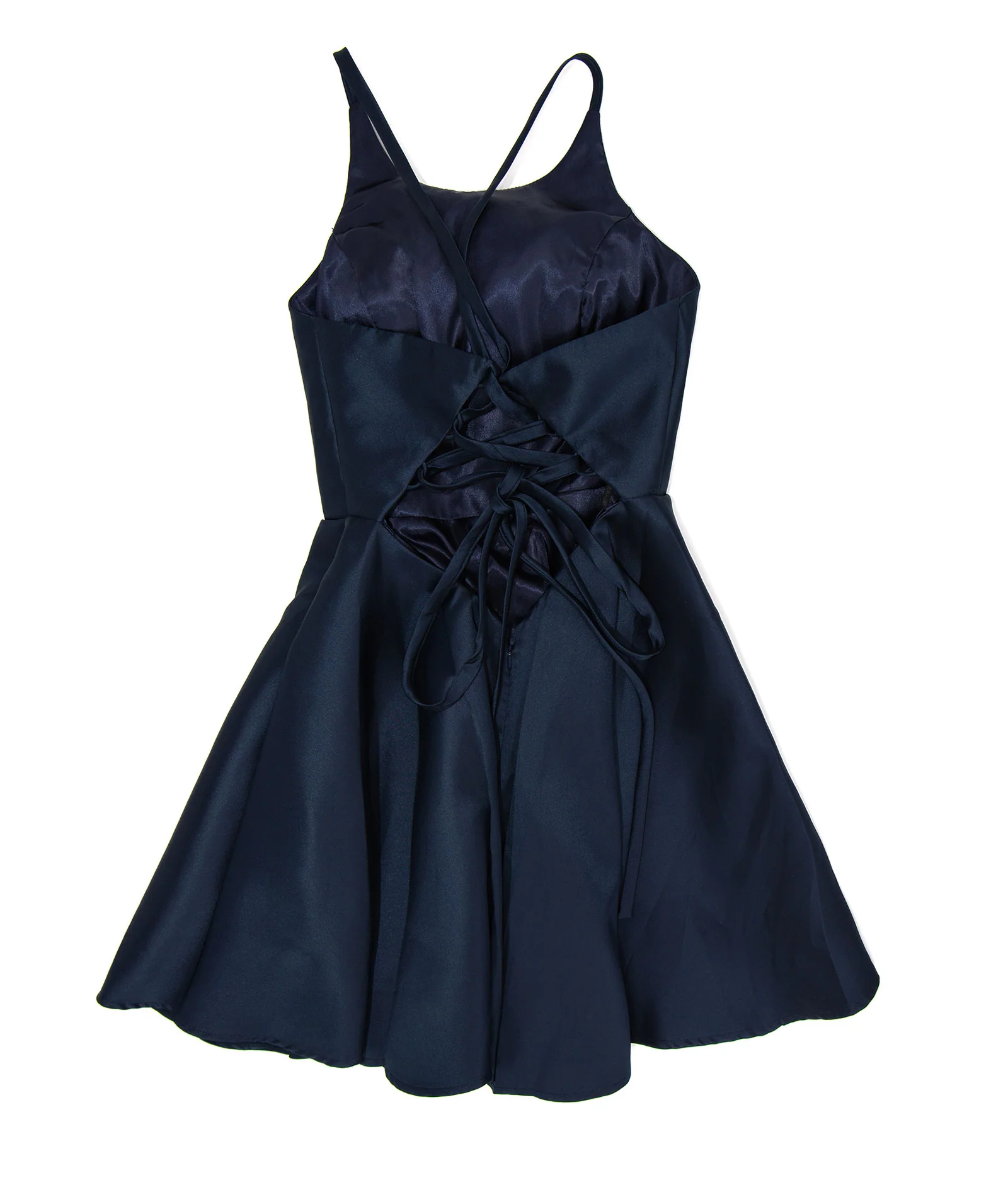 Alyce Women Cross Back Dress Midnight Navy - Image 2