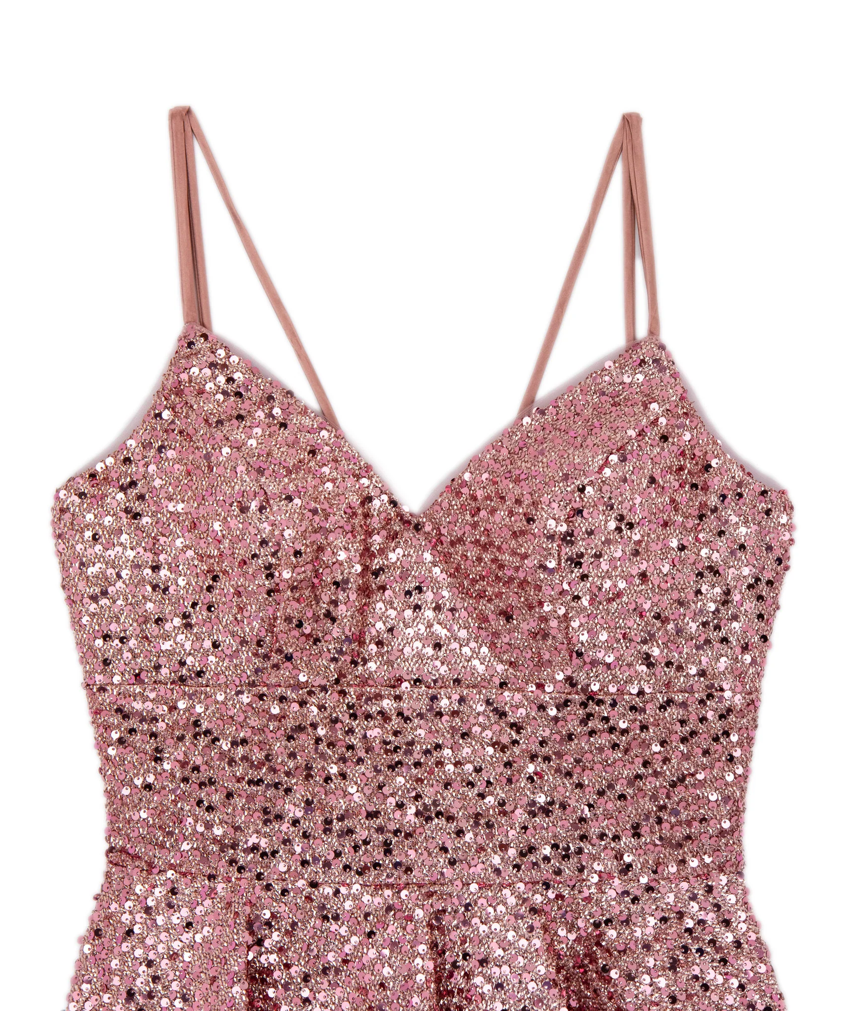 Alyce Women Pink Sequin Mariana Dress - Image 3