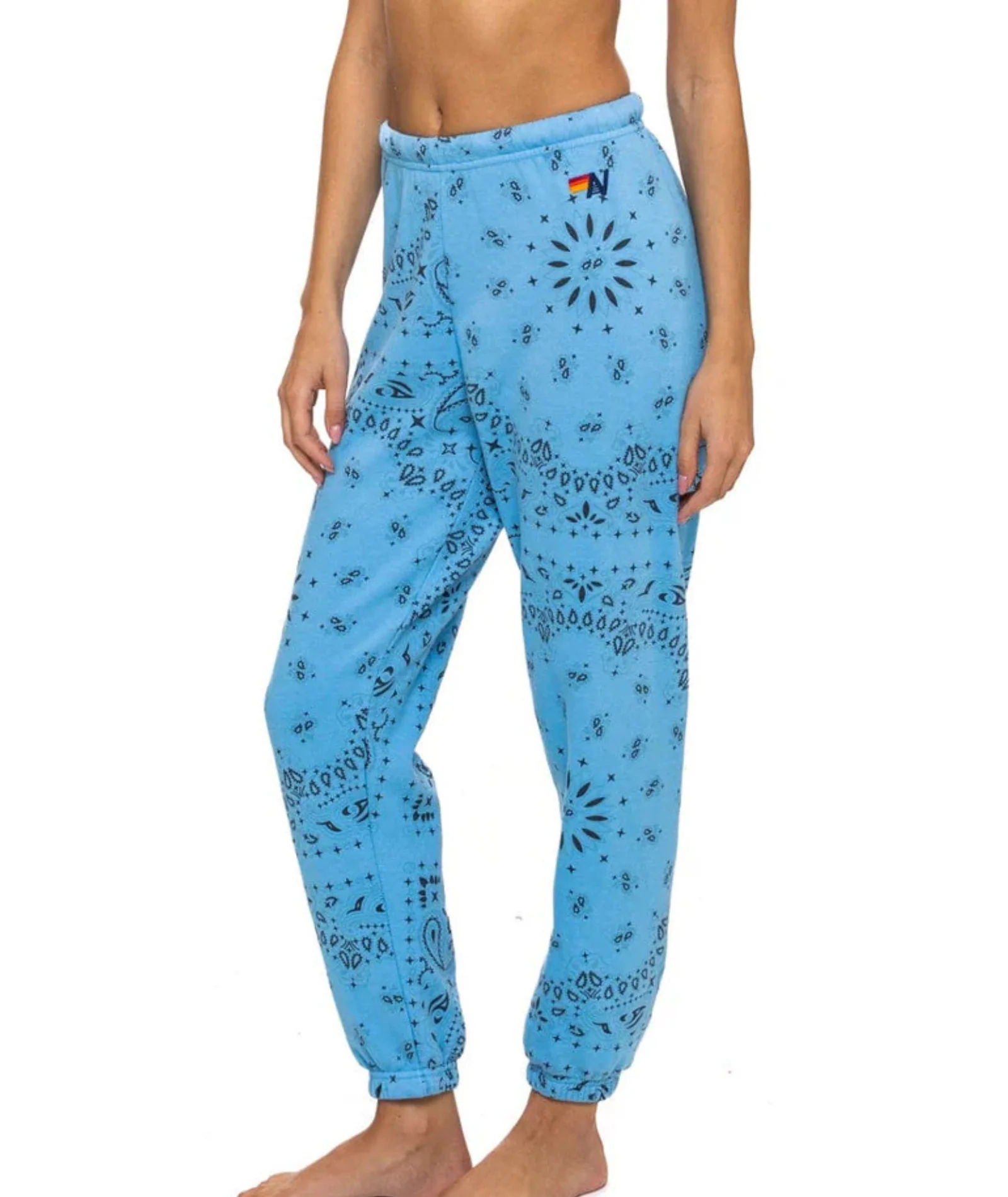 Aviator Nation Women Bandana Sweatpants - Image 4