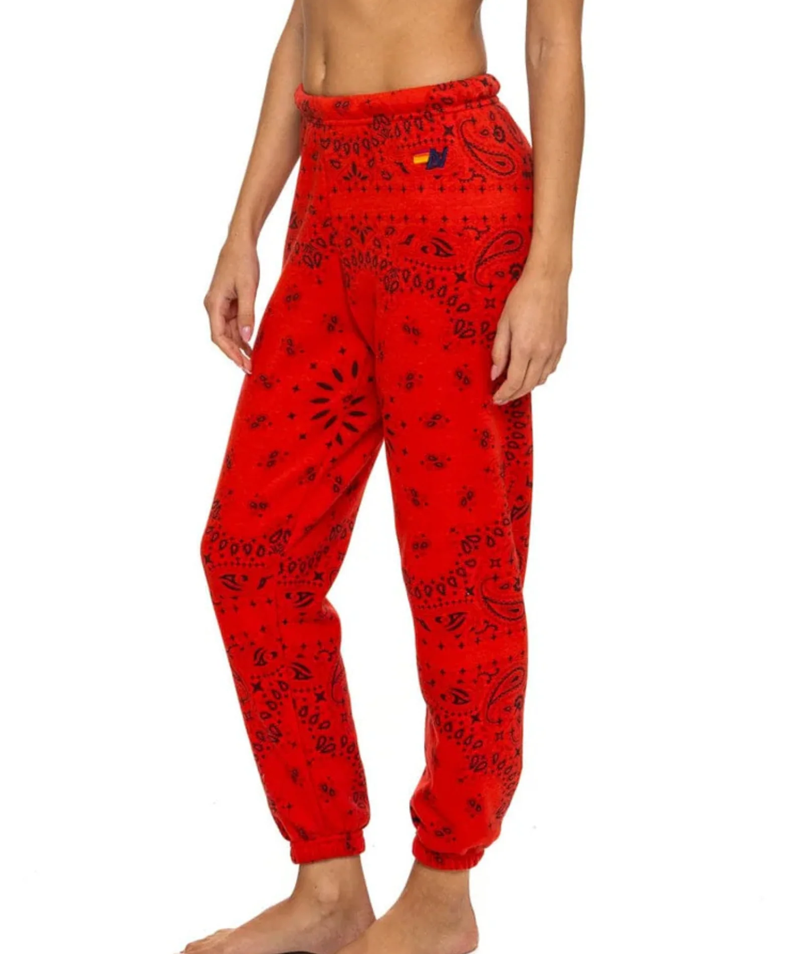 Aviator Nation Women Bandana Sweatpants - Image 5