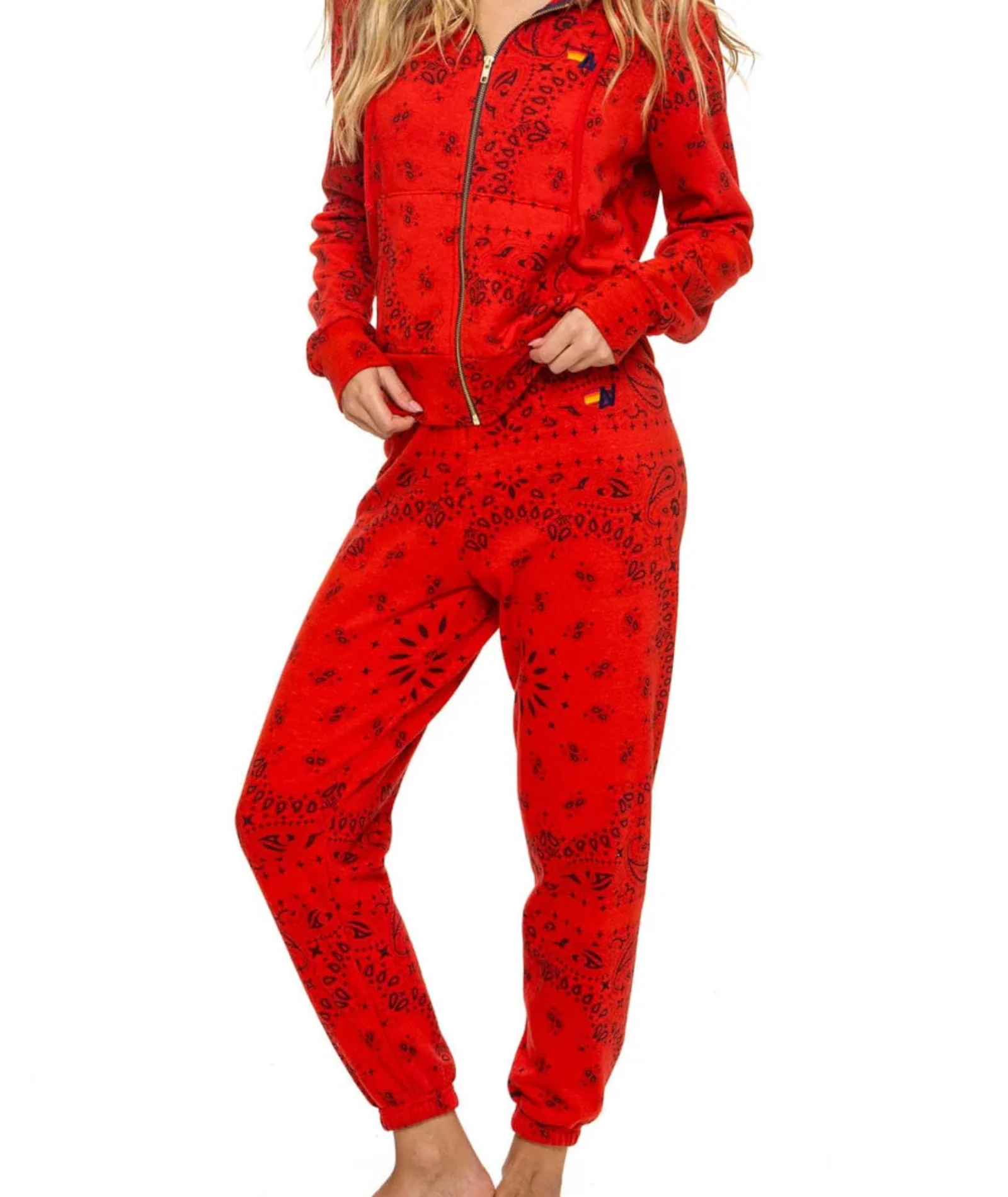Aviator Nation Women Bandana Sweatpants - Image 6