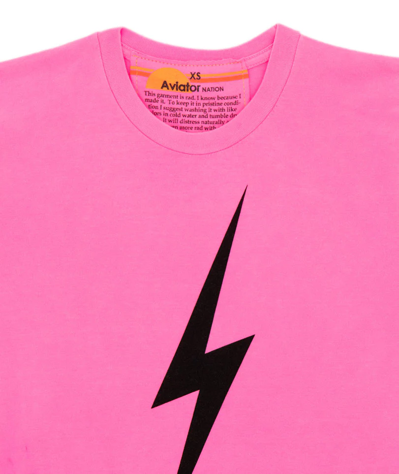 Aviator Nation Women Bolt Boyfriend Tee - Image 6