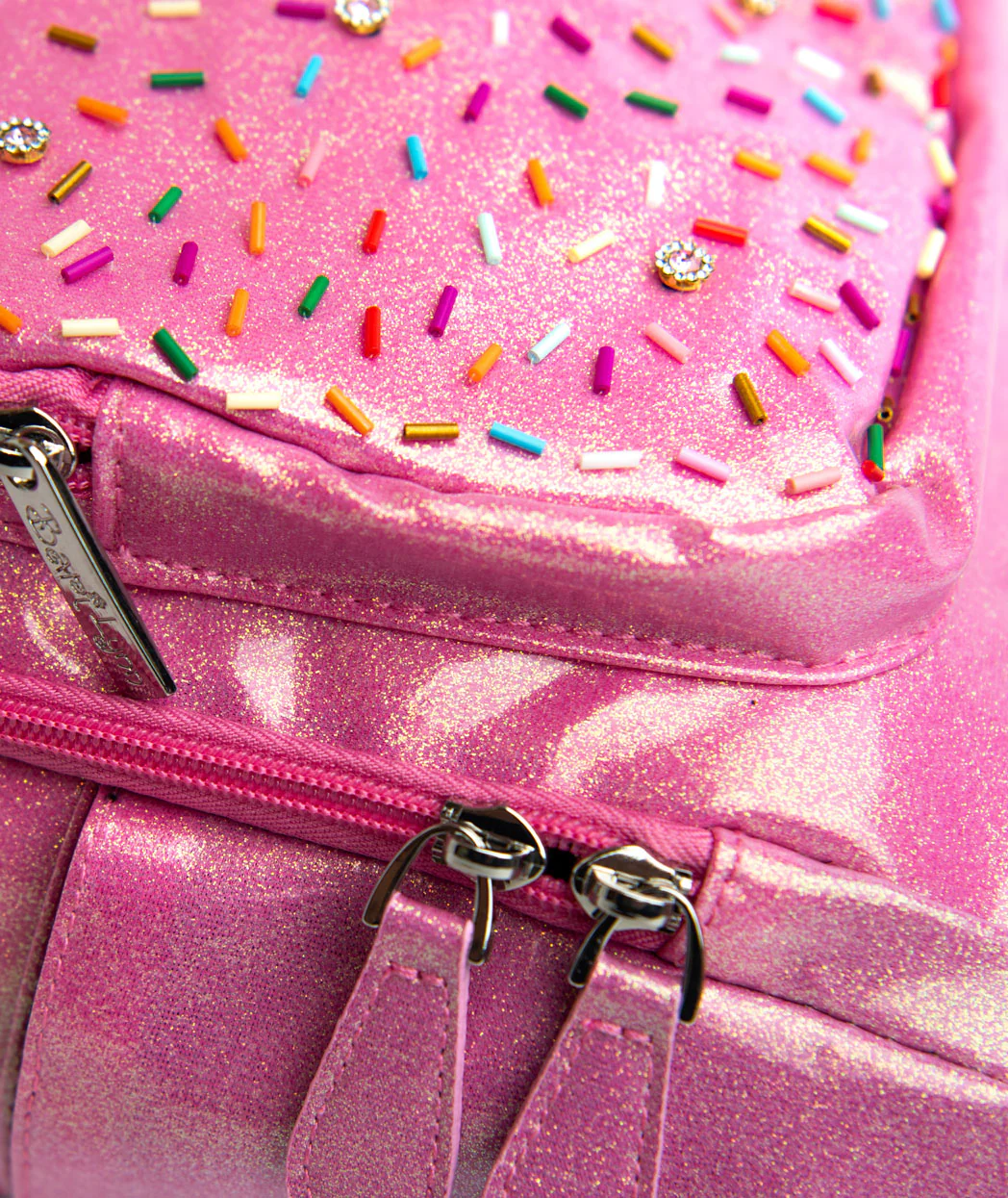 Bari Lynn Backpack Shimmer Galaxy Sprinkles and Jewel Pocket - Image 2
