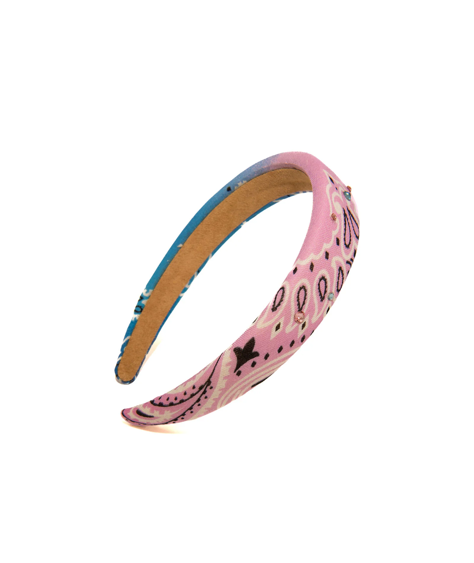 Bari Lynn Knot Padded Bandana Headband - Image 3