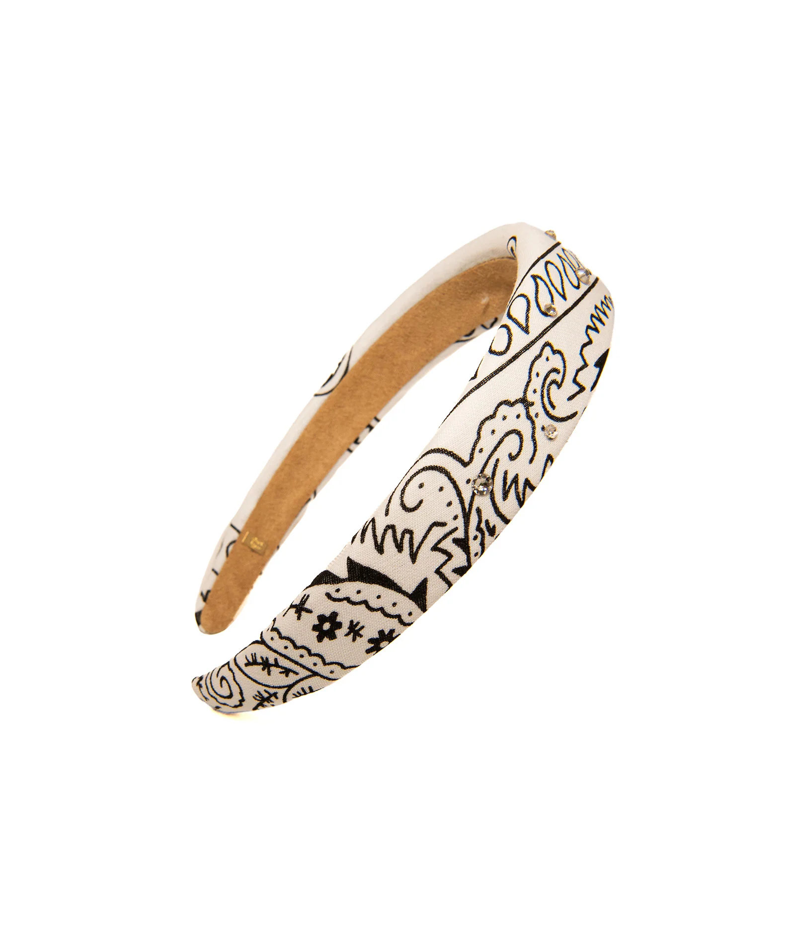 Bari Lynn Knot Padded Bandana Headband - Image 5