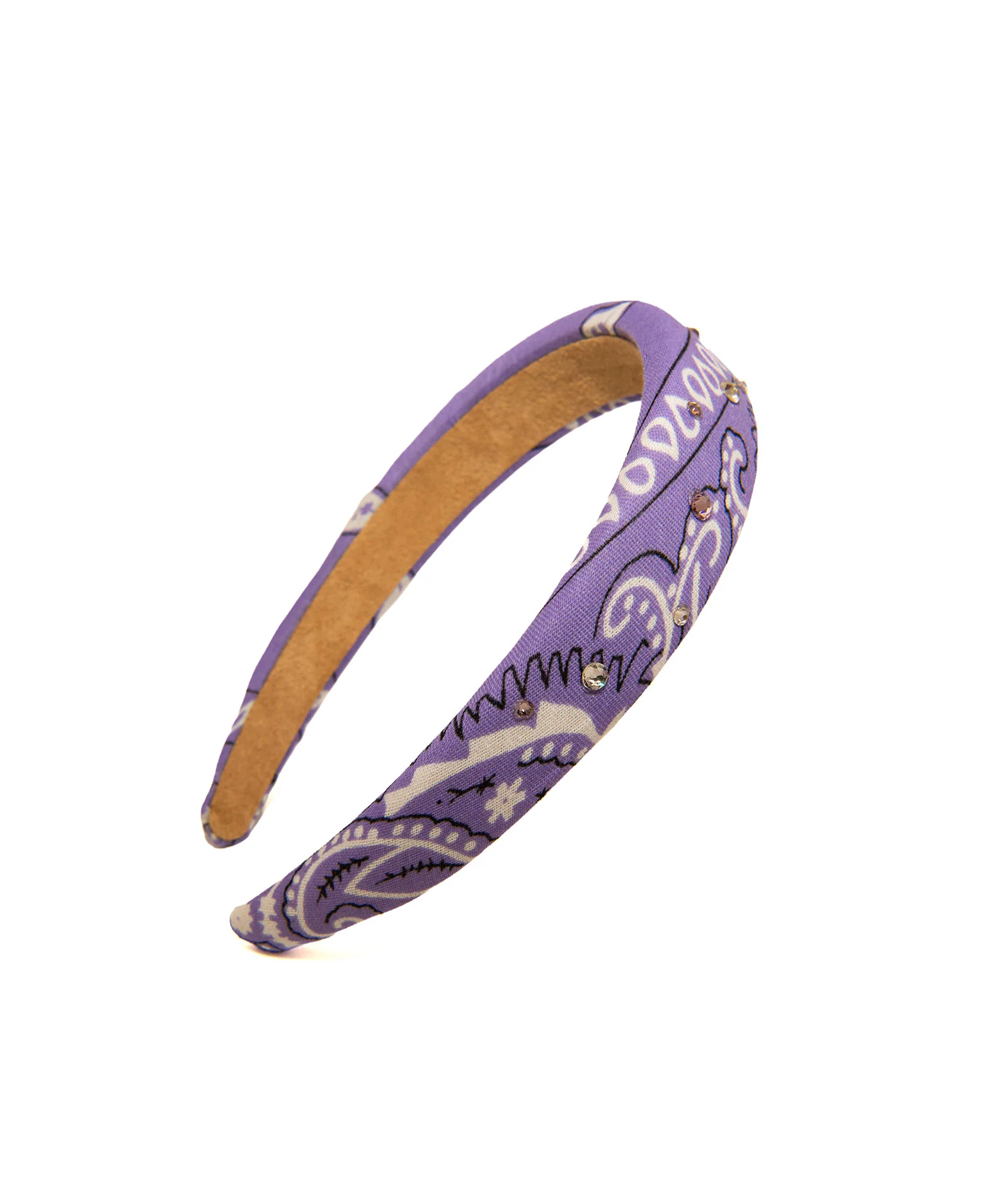 Bari Lynn Knot Padded Bandana Headband - Image 7