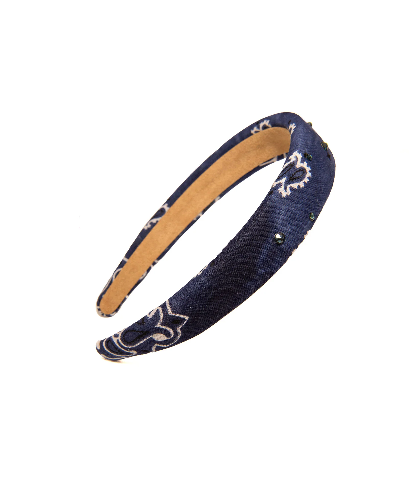 Bari Lynn Knot Padded Bandana Headband - Image 8