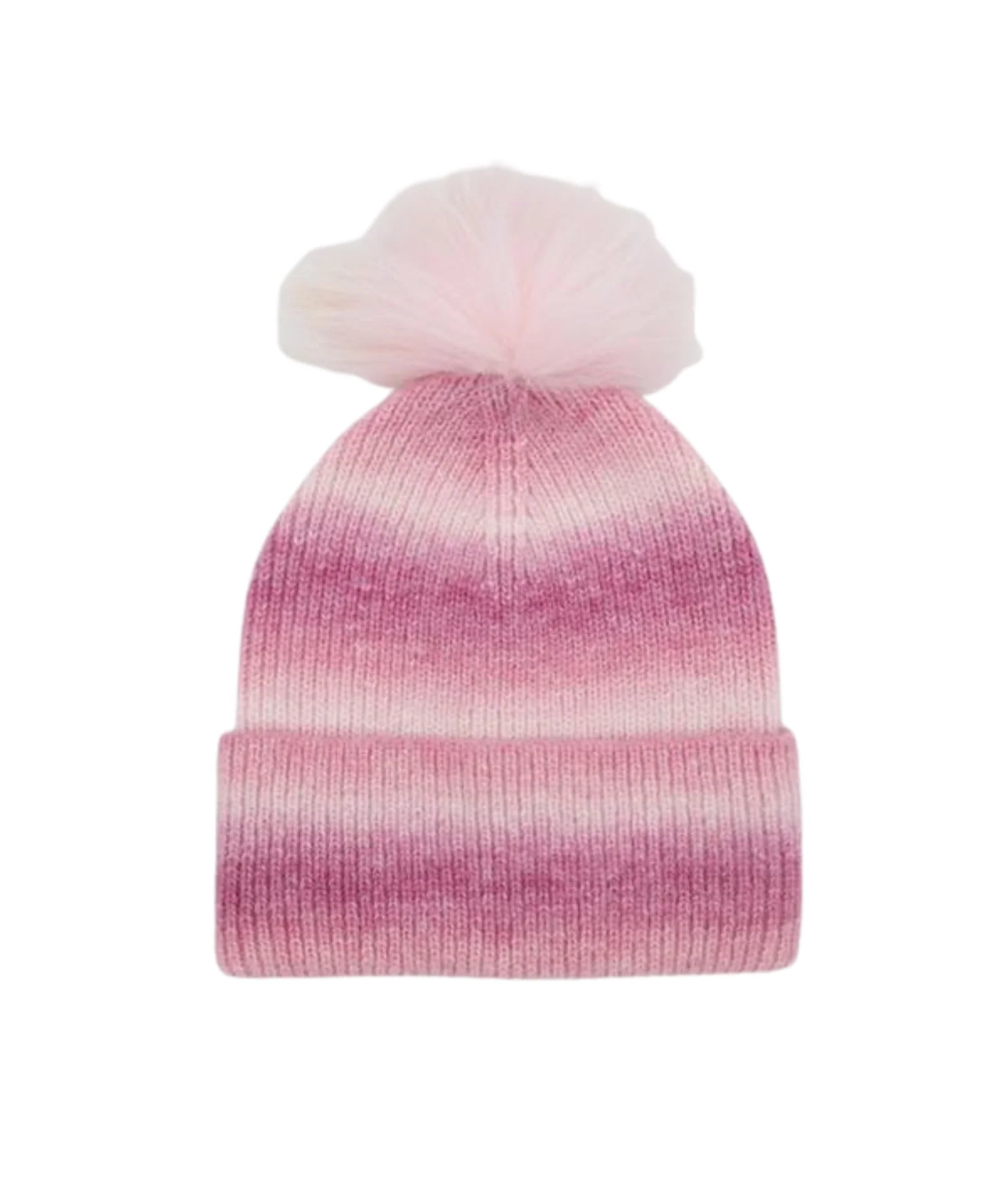 Pink Ombre Winter Hat Women