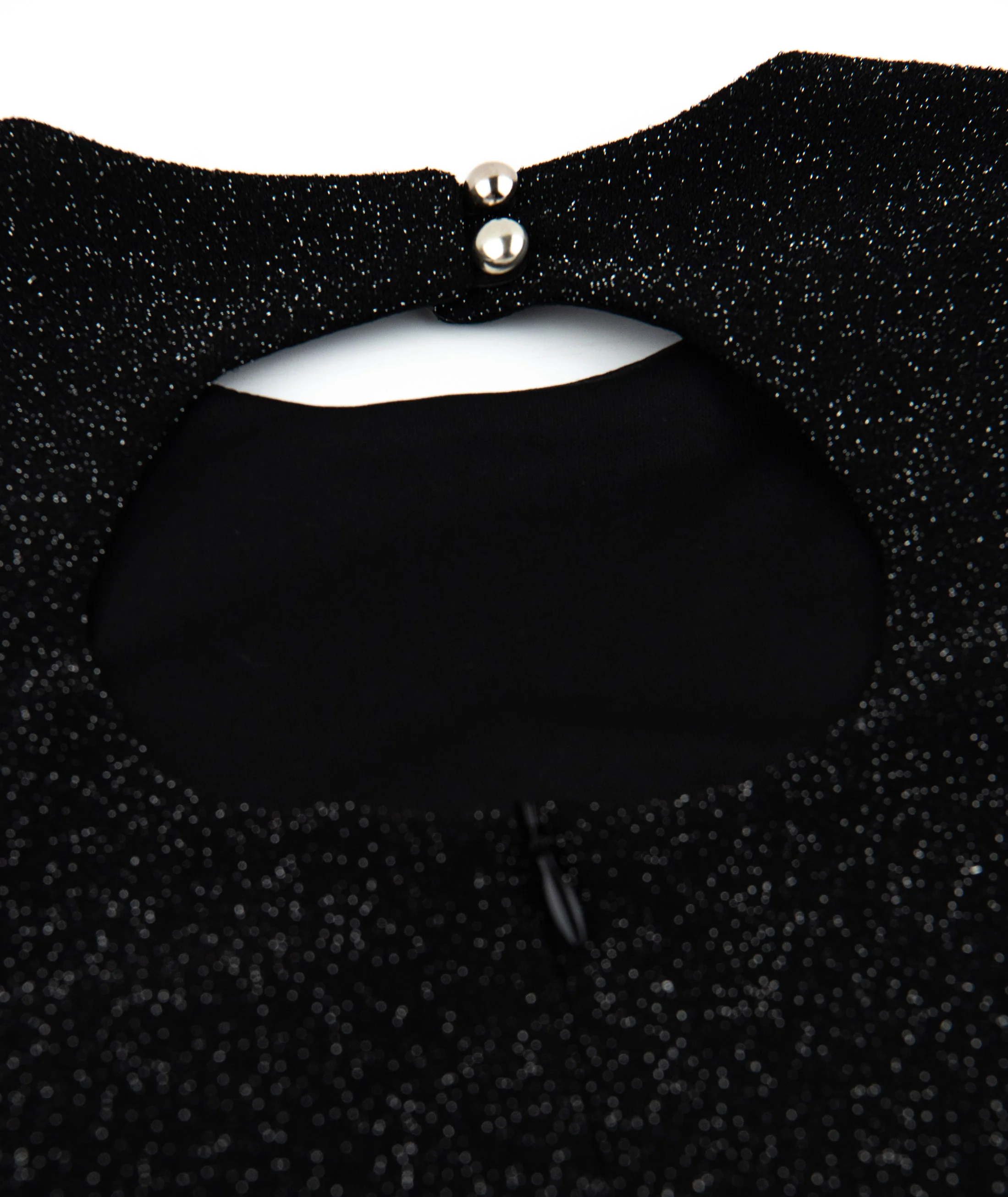 By Debra Girls Deb Black Sparkle Keyhole Back Sheath Dress - Image 3
