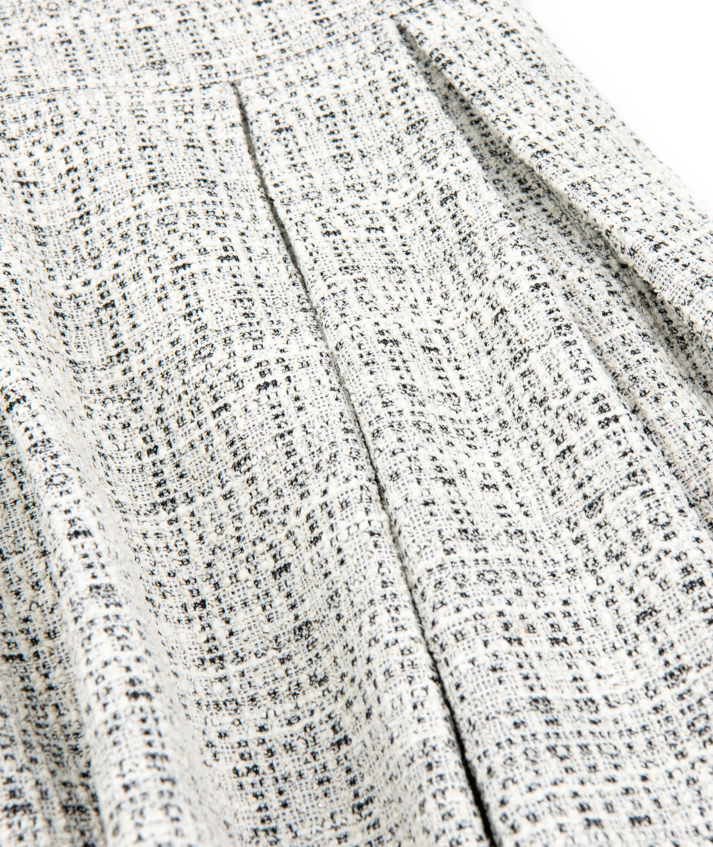 By Debra Girls Ali Black/White New Boucle Cap Sleeve Box Pleat Dress - Image 3