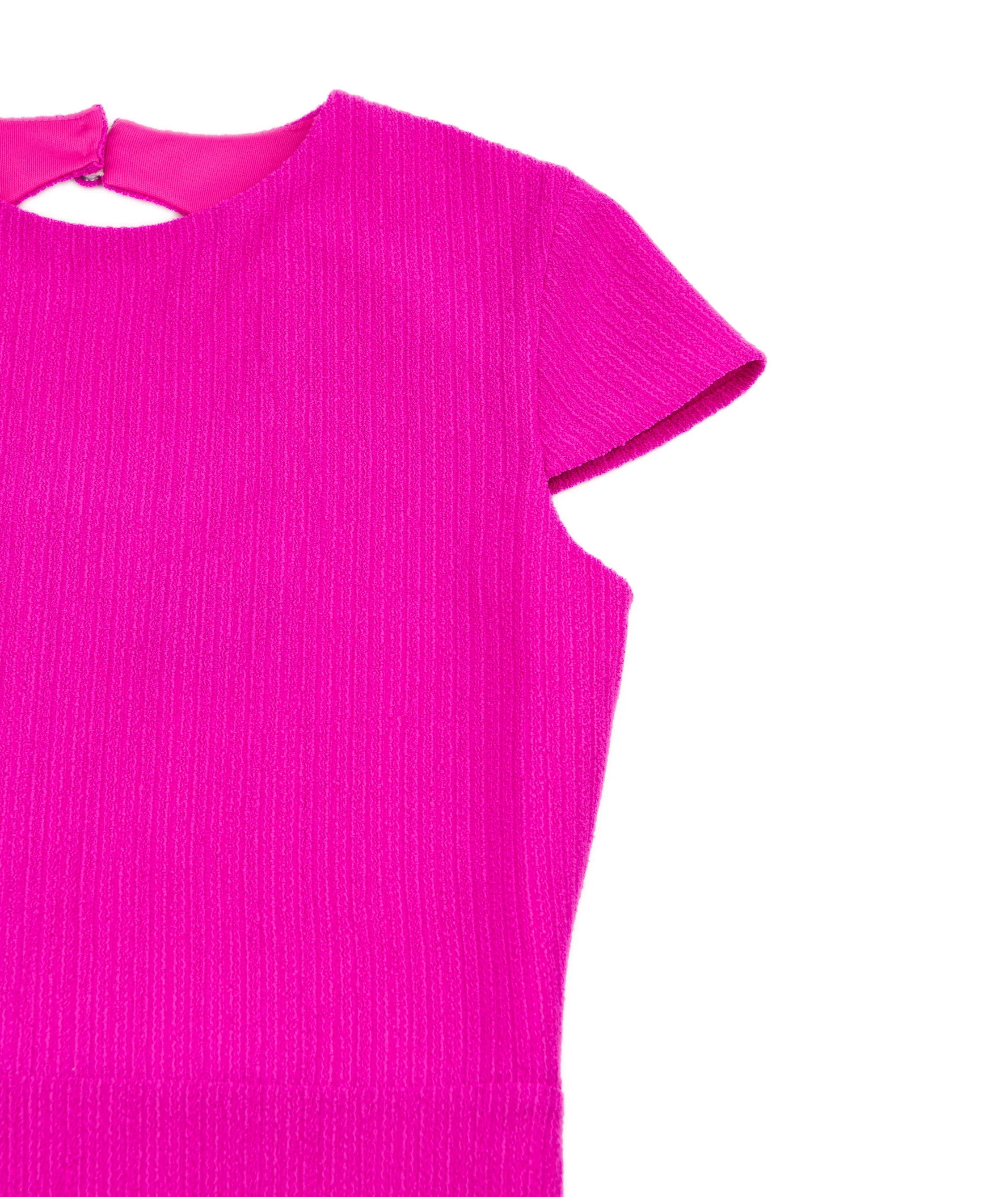 By Debra Girls Deb Hot Pink Open Back Sheath Dress - Image 3