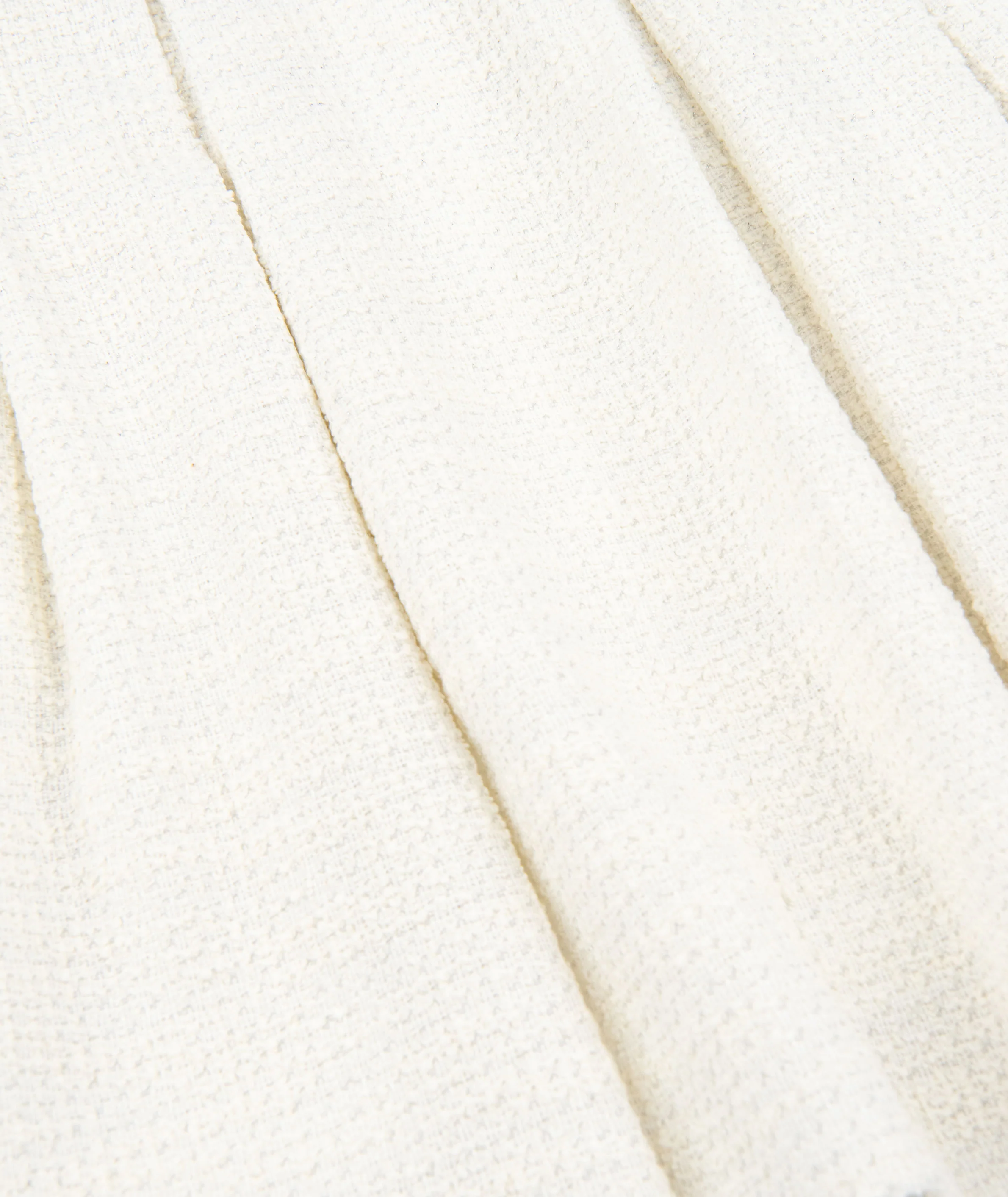 By Debra Girls Ali Ivory Boucle Cap Sleeve Box Pleat Dress - Image 3