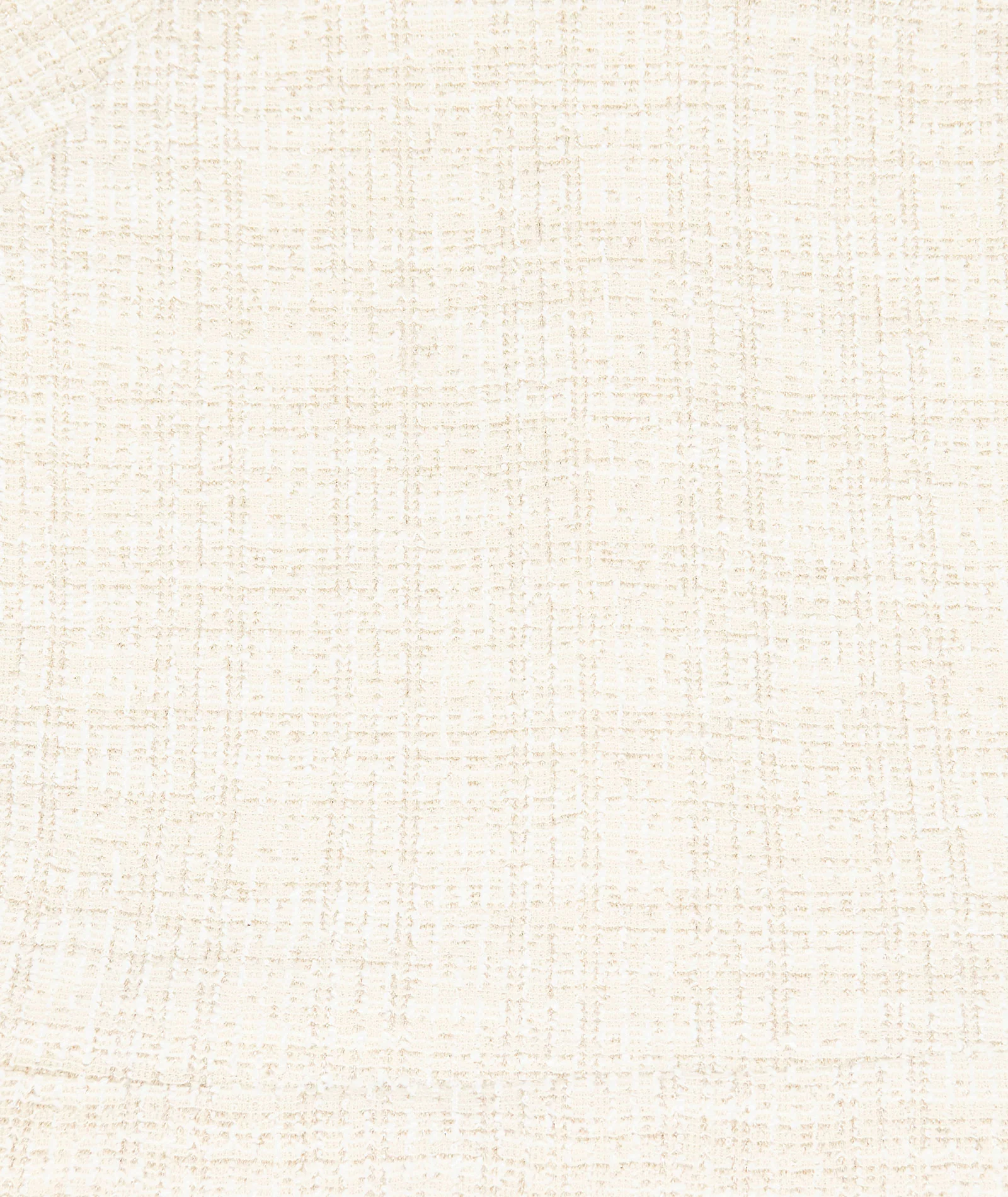 By Debra Girls Kate Ivory/Gold Boucle Slanted Ruffle Dress - Image 3