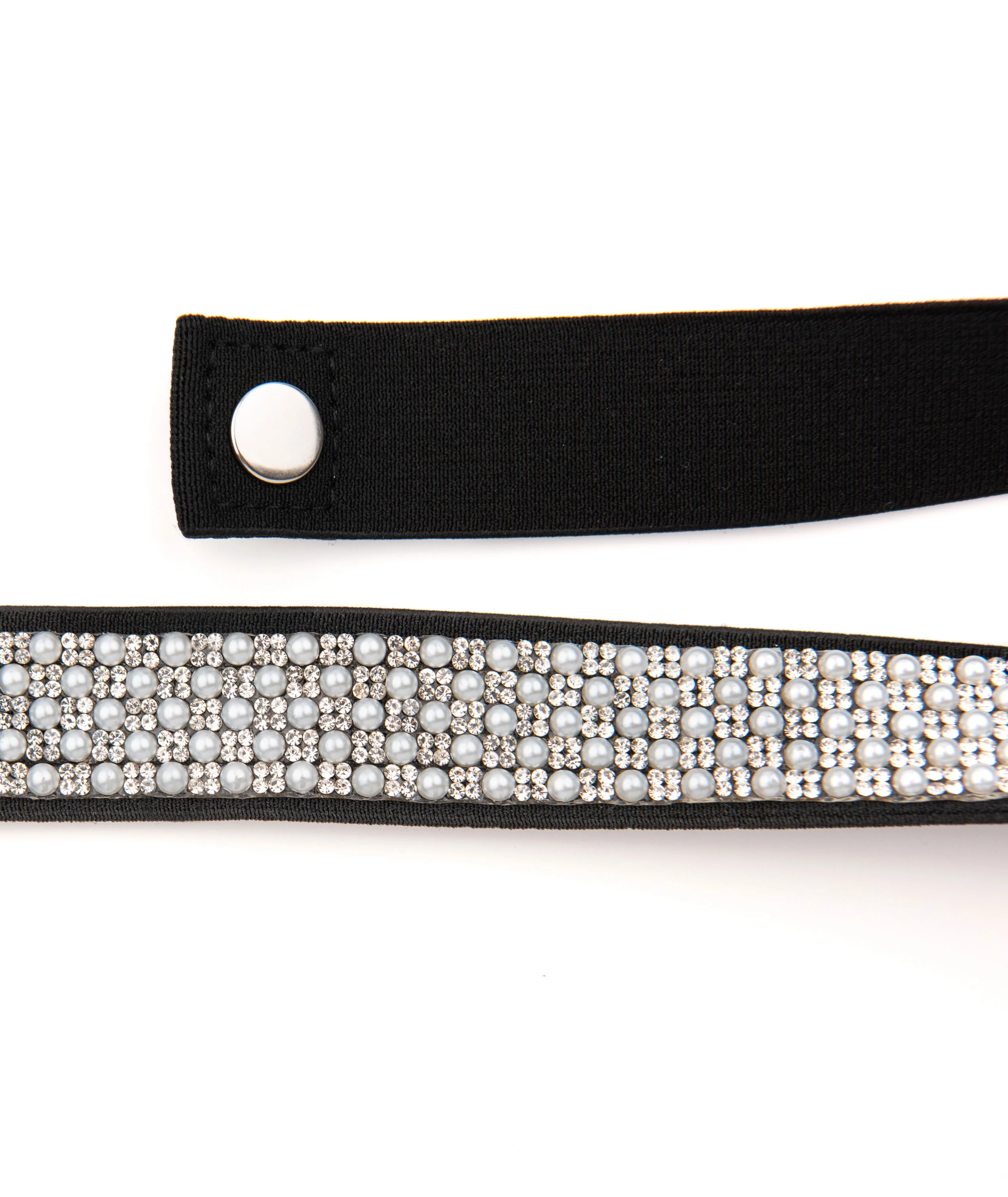 By Debra Girls Mini Pearl Elastic Belt - Image 4