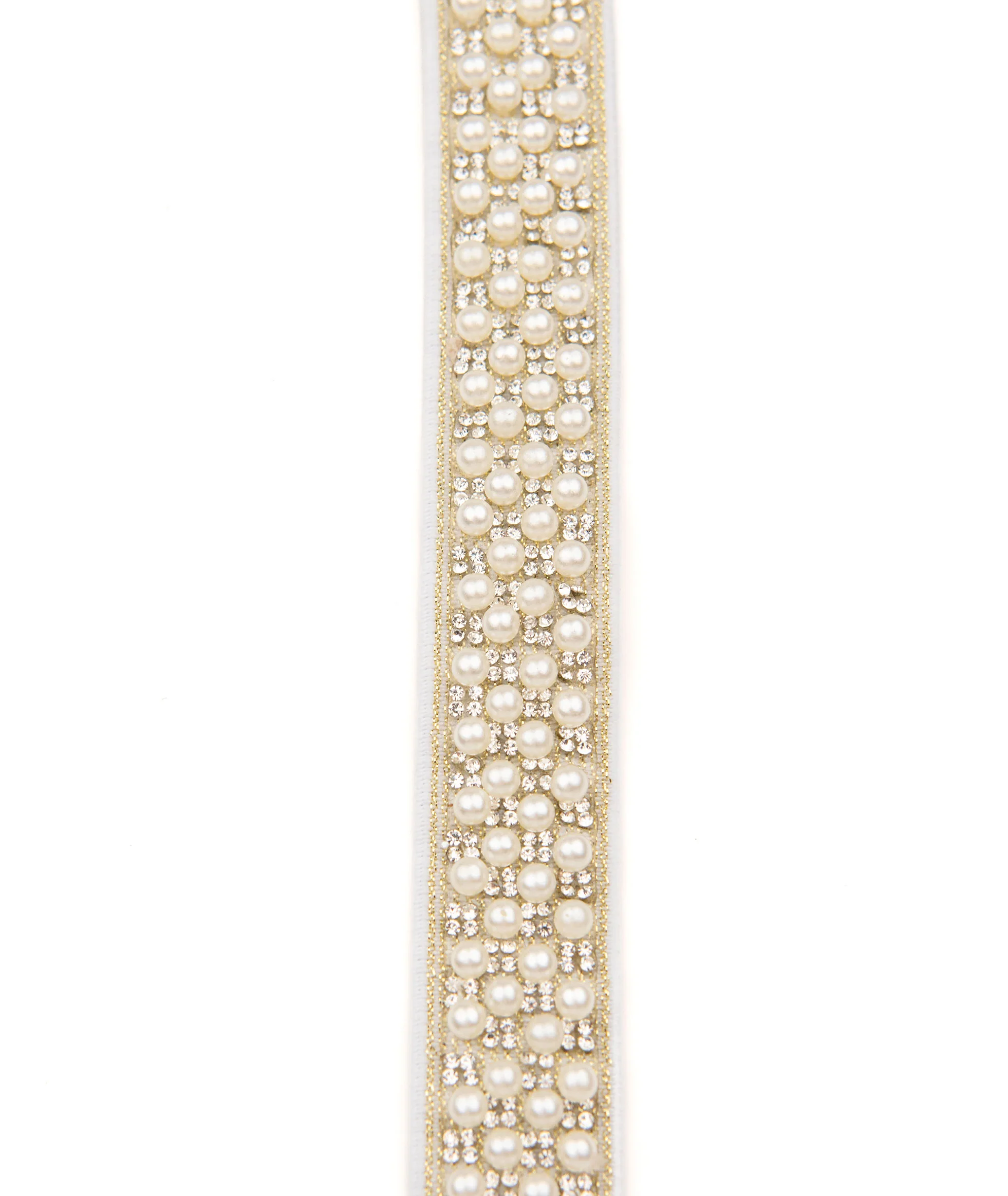 By Debra Girls Pearl Elastic Belt - Image 4
