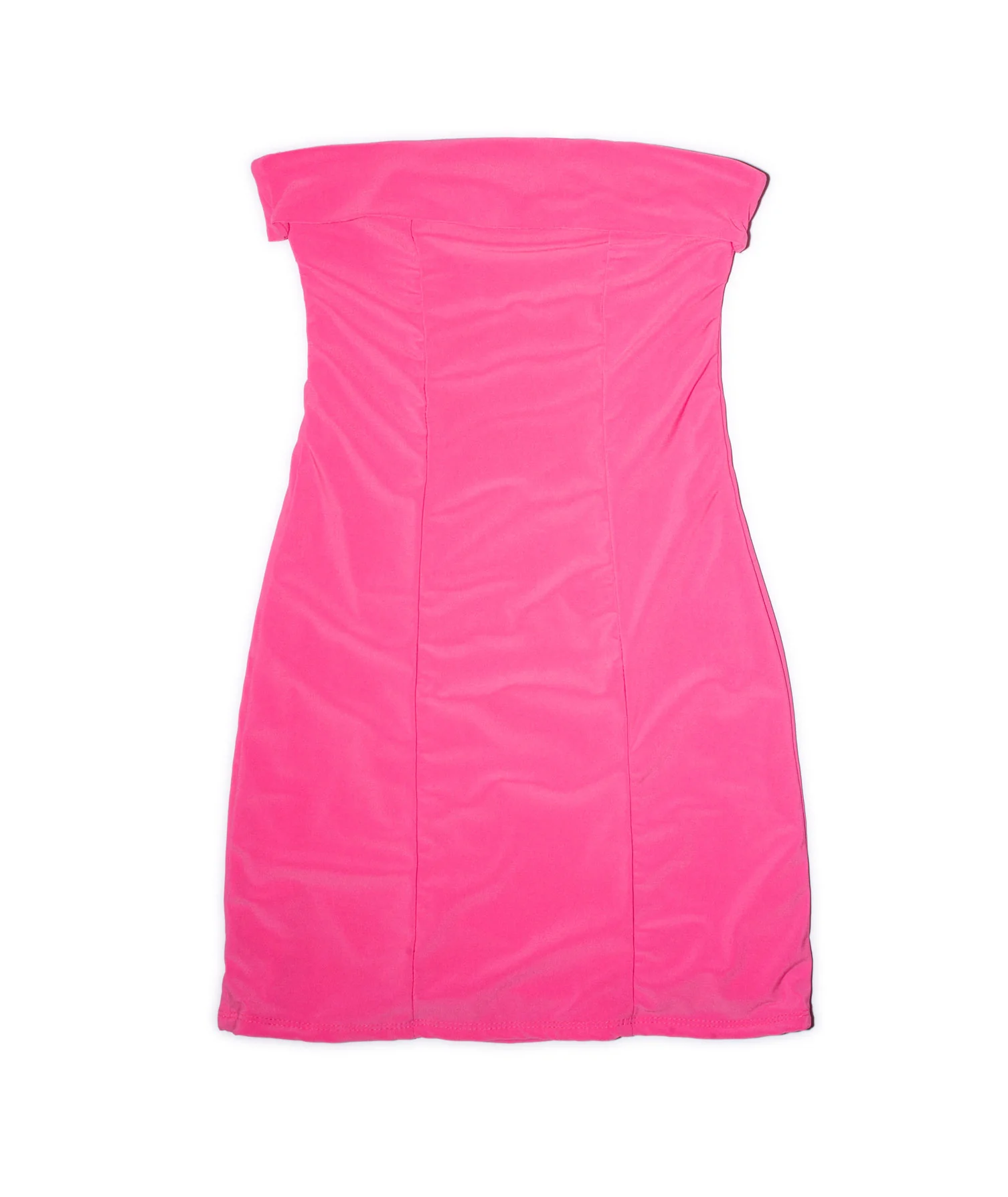 Cheryl Creations Juniors Isabella Strapless Dress Hot Pink - Image 3