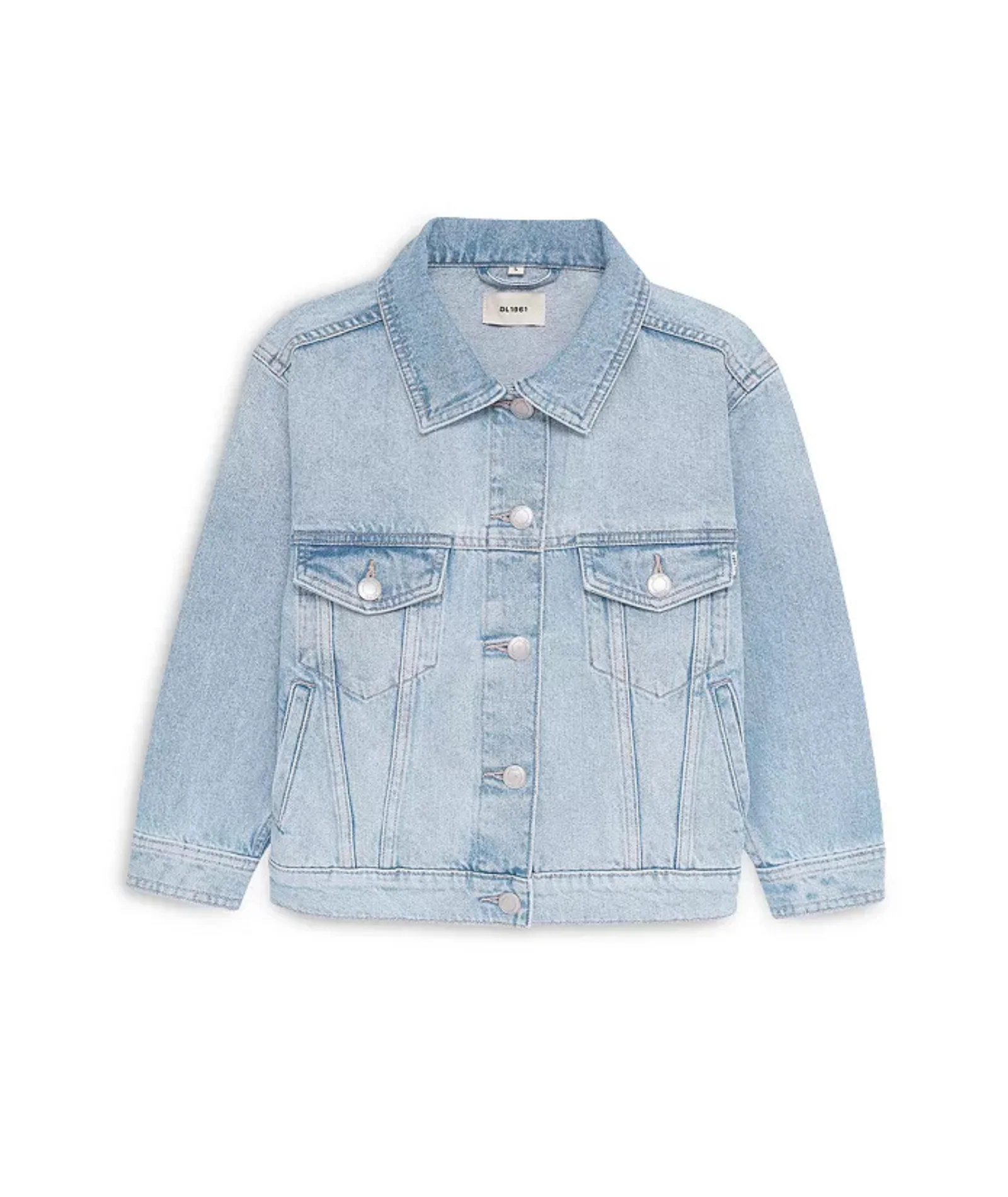 DL1961 Girls Jordyn Prairie Trucker Jacket - Image 4