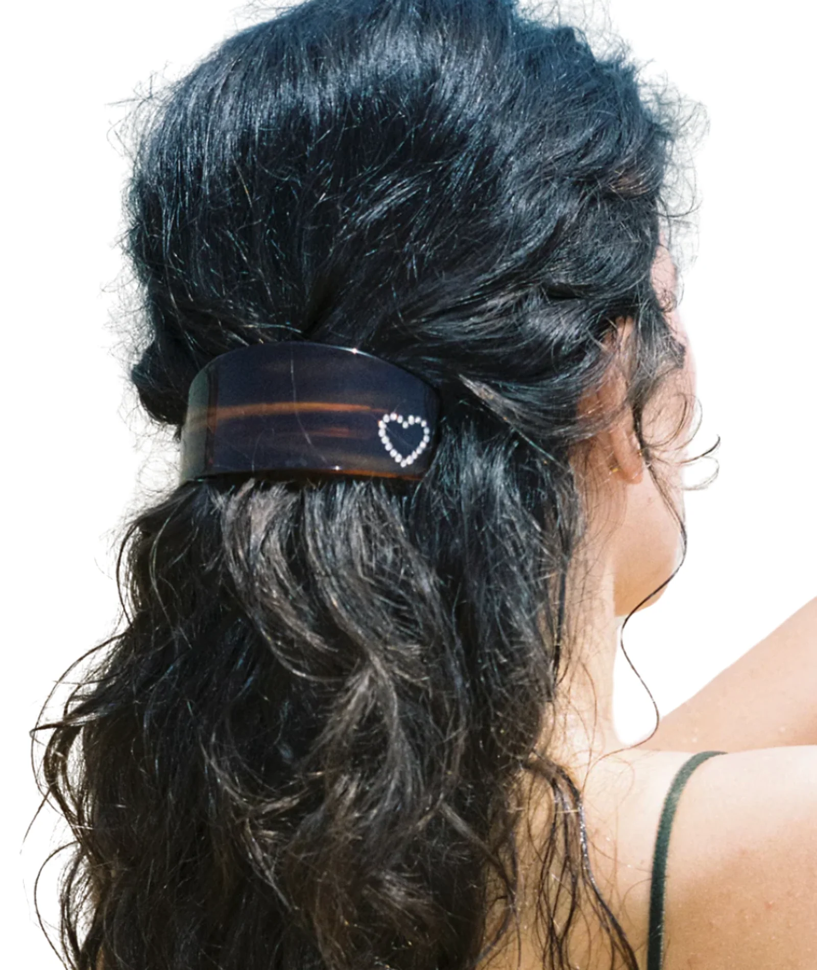 Emi Jay Ponytail Barrette in Tortoise Heart - Image 2