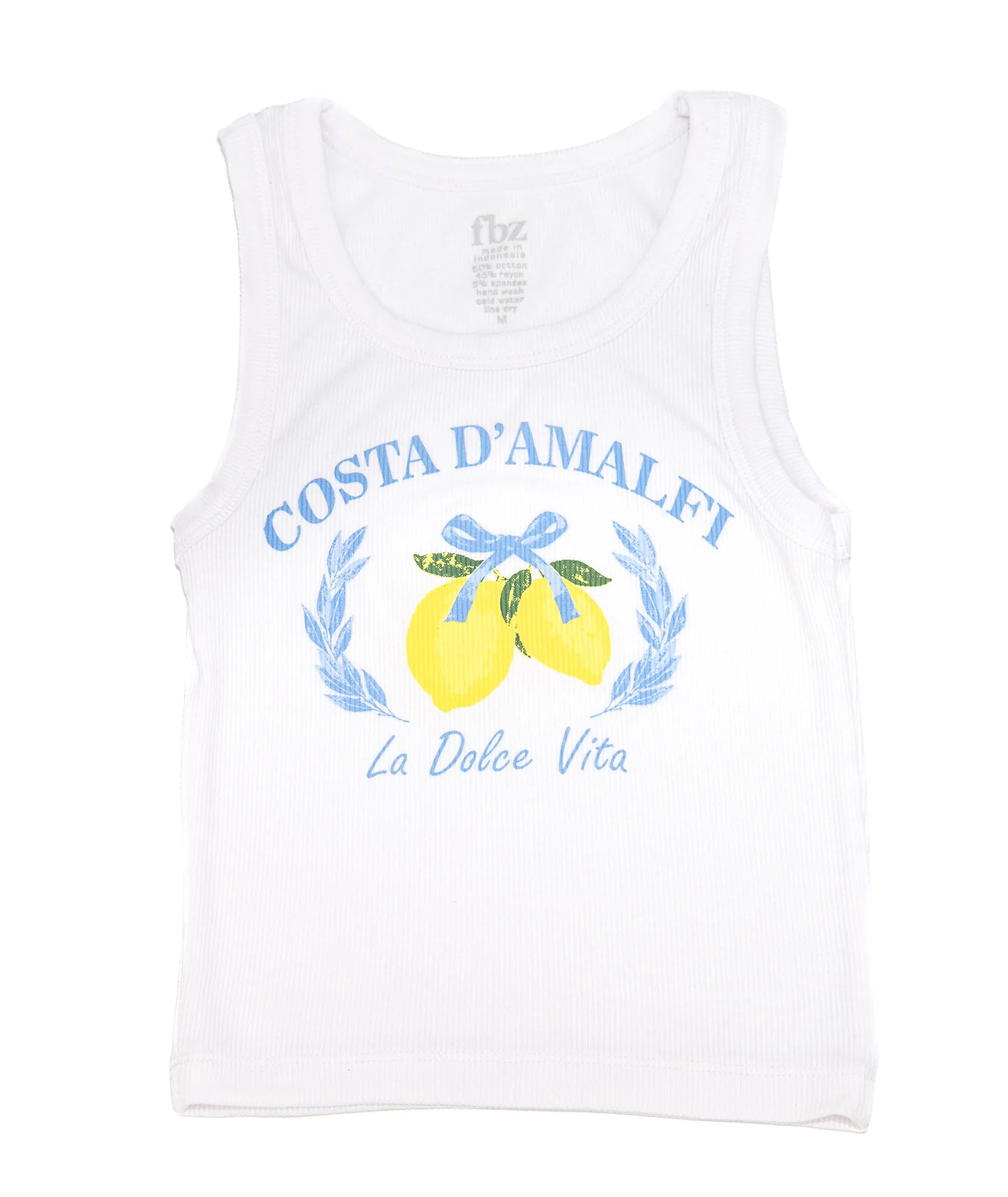 FBZ Girls Amalfi Lemon Tank - Image 5