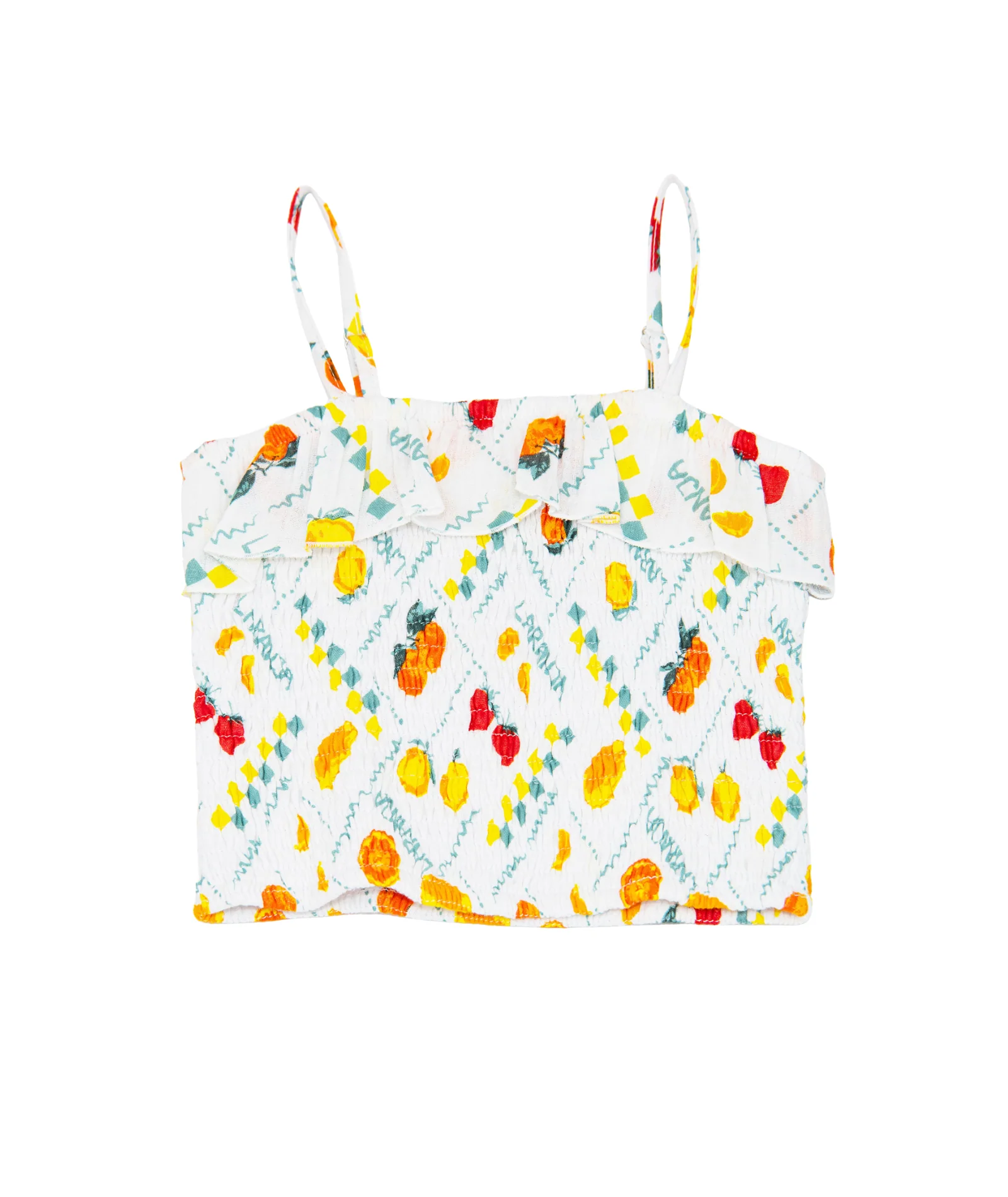 FBZ Girls Capri Fruit Smock Top - Image 4