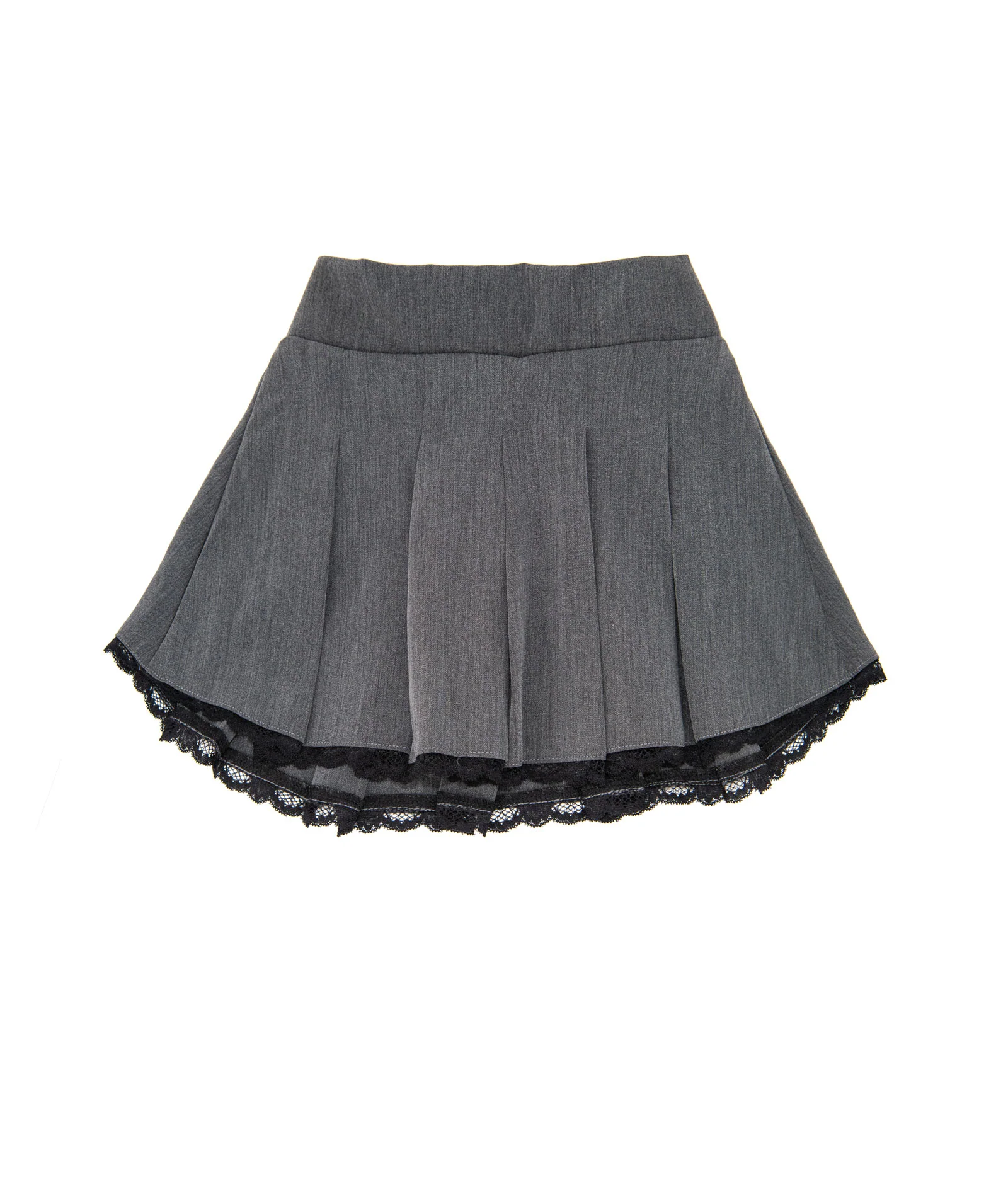 FBZ Girls Elin Gabardine Skirt With Lace - Image 4