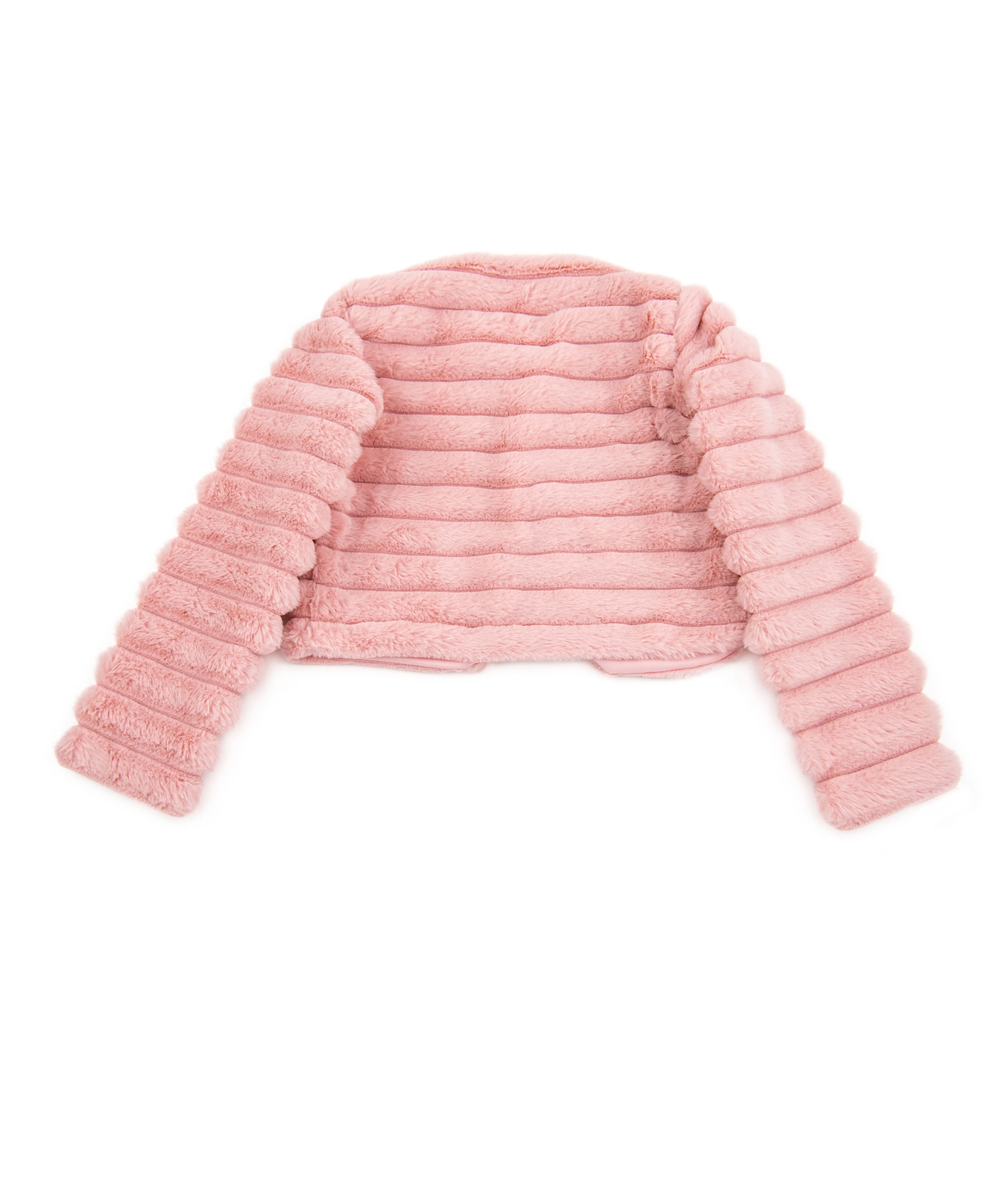 FBZ Girls Fancy Faux Fur Jacket - Image 13