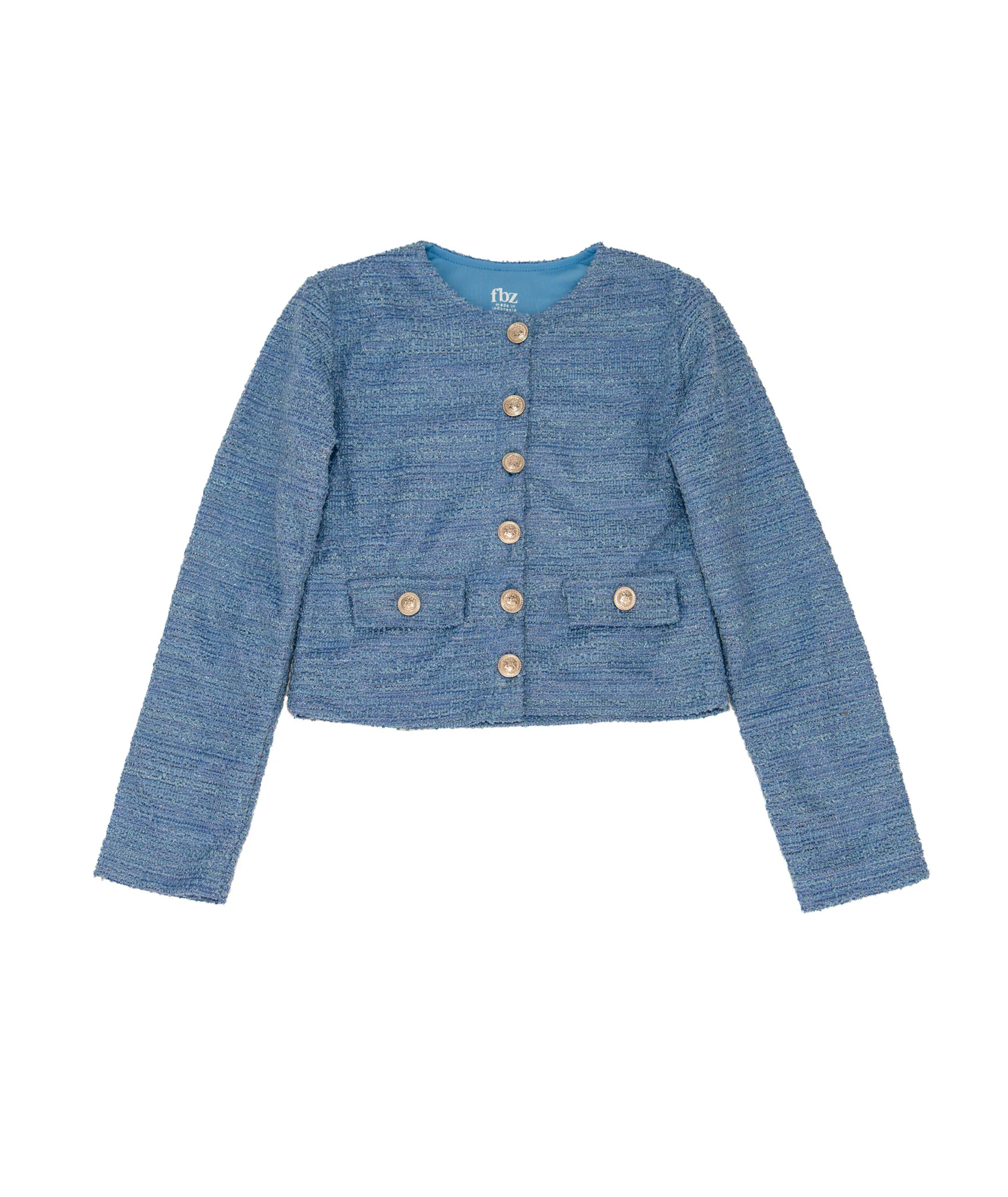 FBZ Girls Georgina Tweed Jacket - Image 3