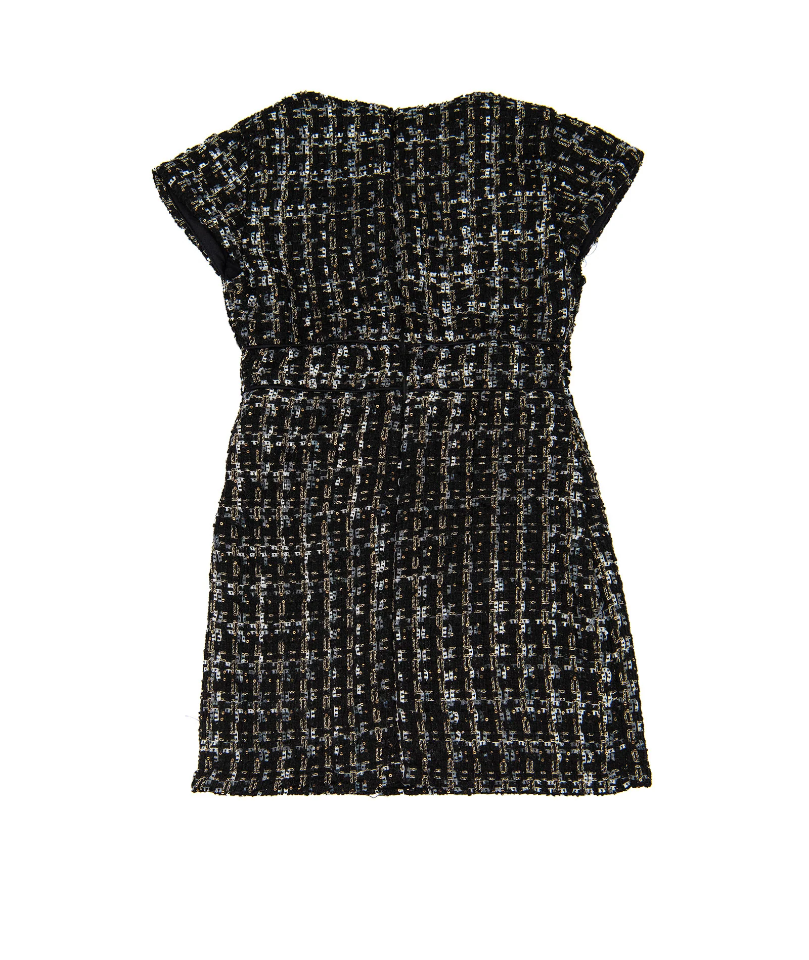 FBZ Girls Joan Tweed Bow Dress - Image 4