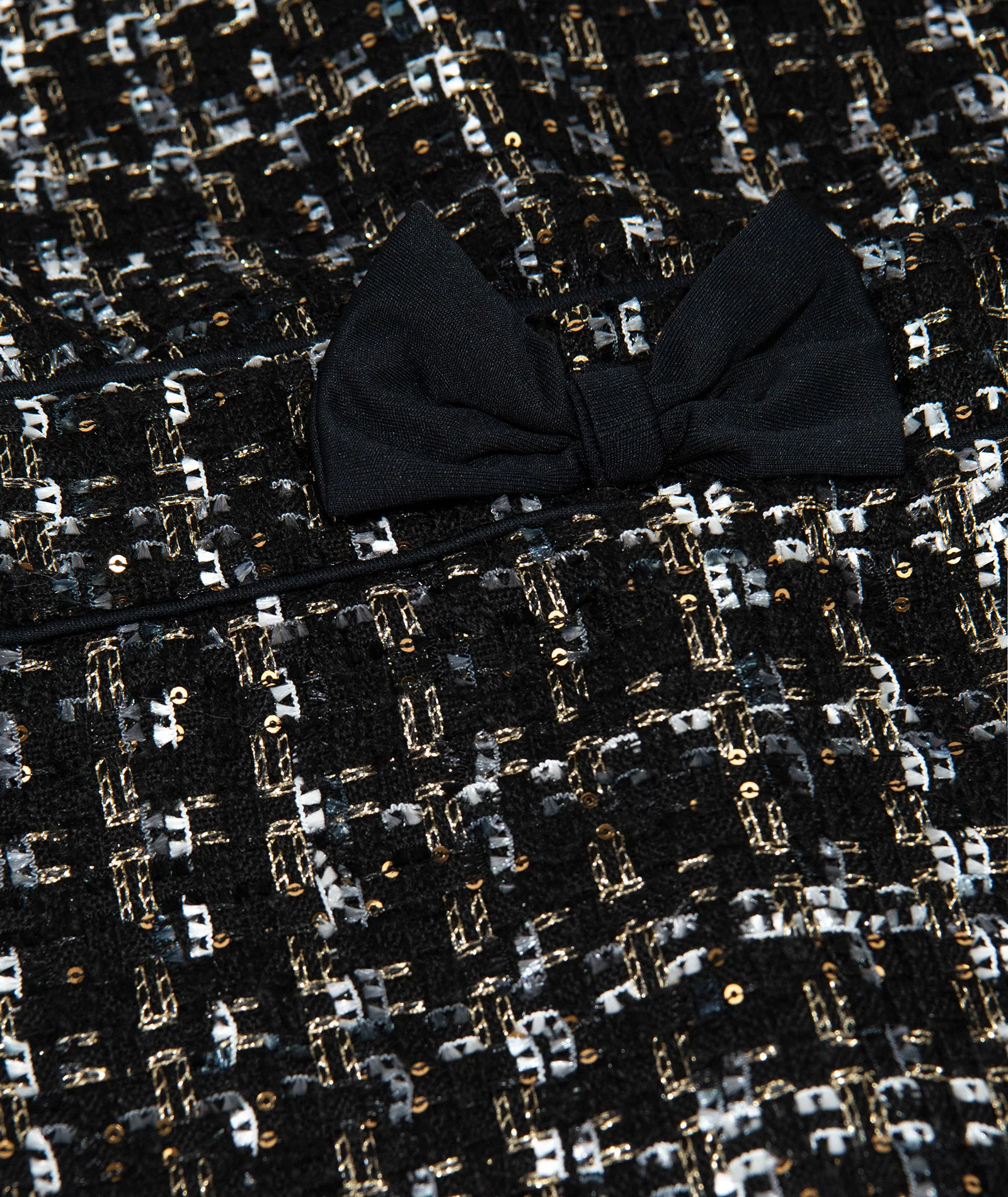 FBZ Girls Joan Tweed Bow Dress - Image 5